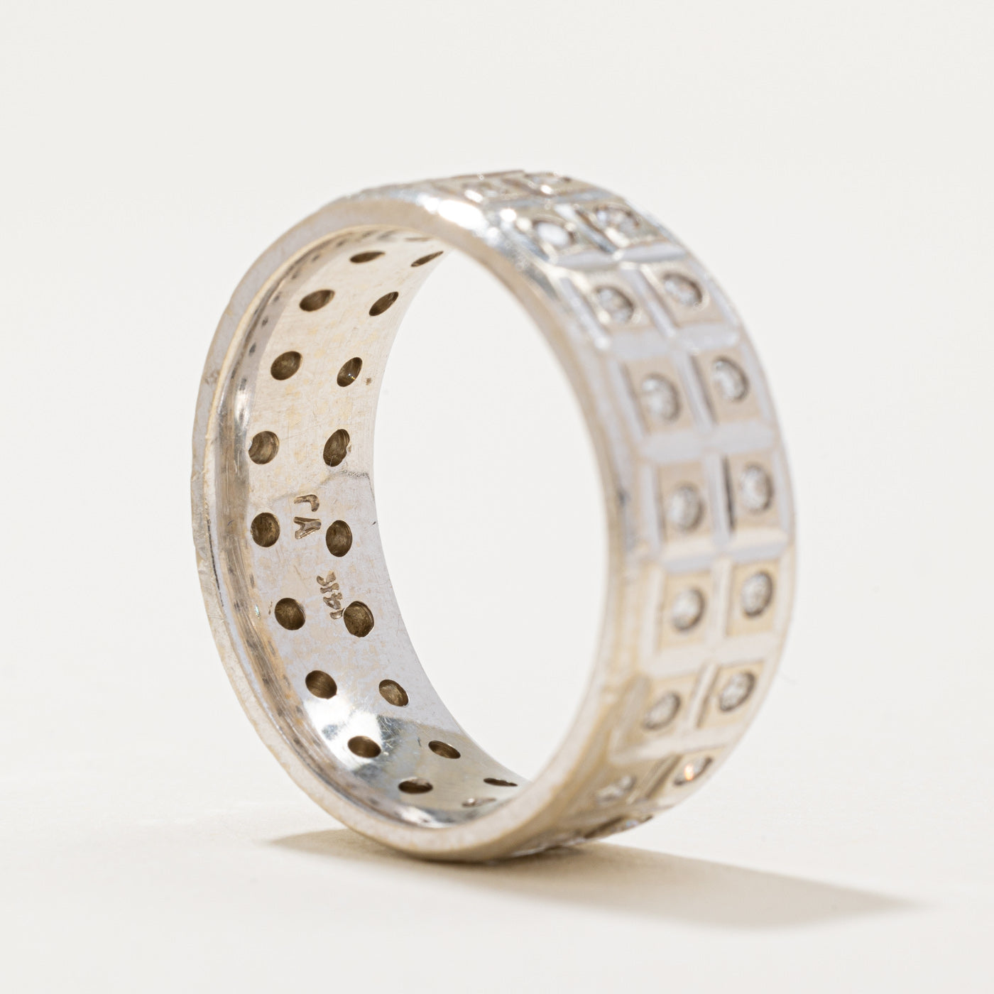 Double Row Diamond Eternity Band | 0.64ctw | SZ 9.25 |