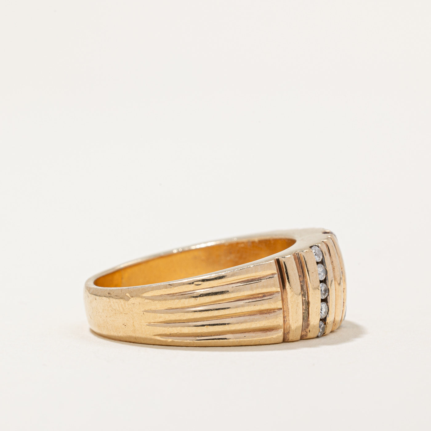 Channel Set Diamond Ring | 0.41ctw | SZ 9.25 |