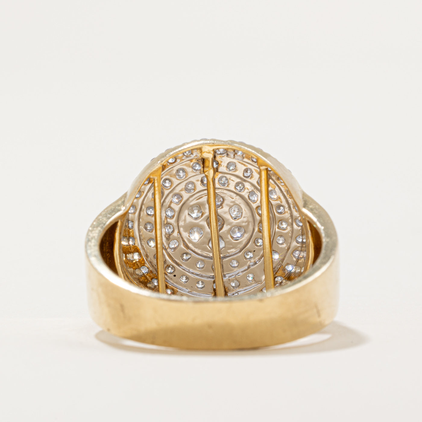 Pave Set Diamond Ring | 1.25ctw | SZ 9.25 |