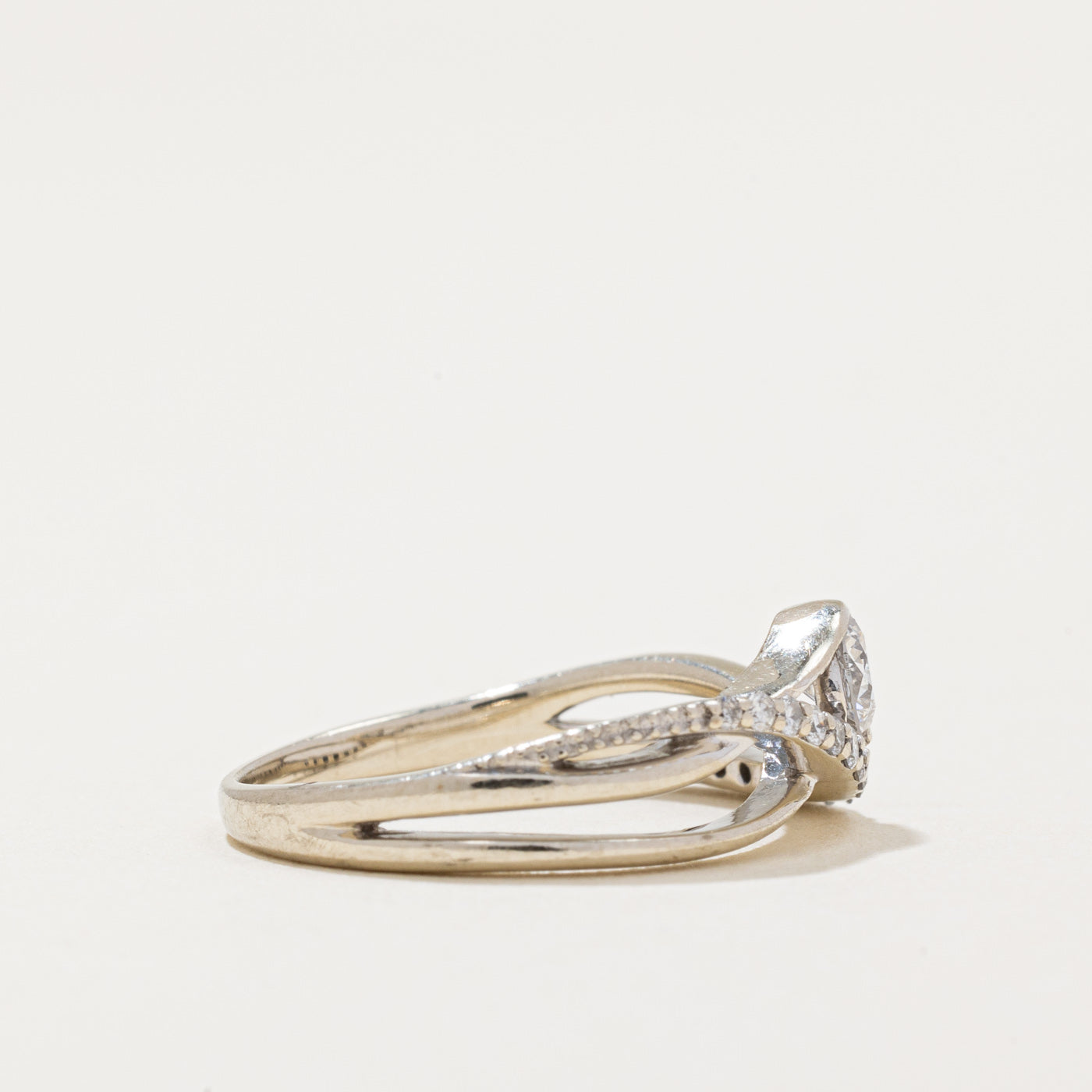 Diamond Waterfall Ring | 0.36ctw | SZ 4.75 |