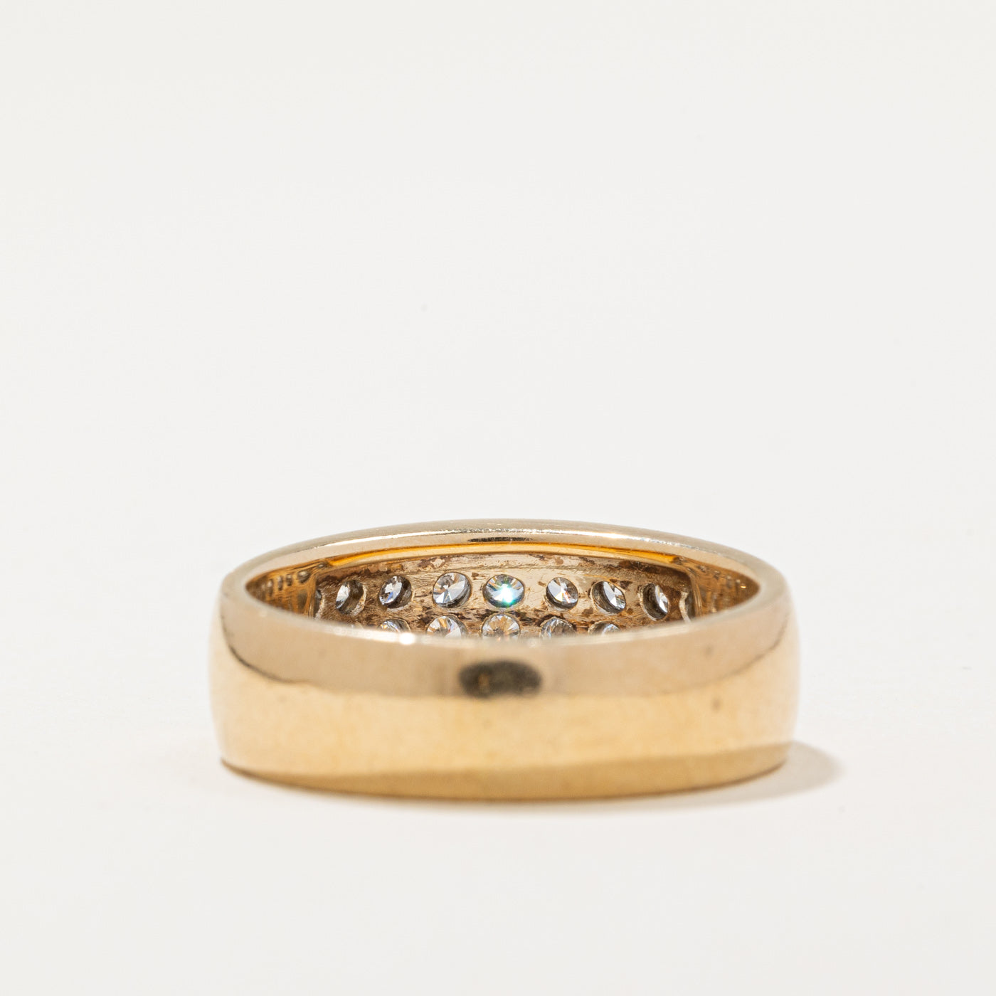 Pave Set Diamond Band | 0.36ctw | SZ 6 |
