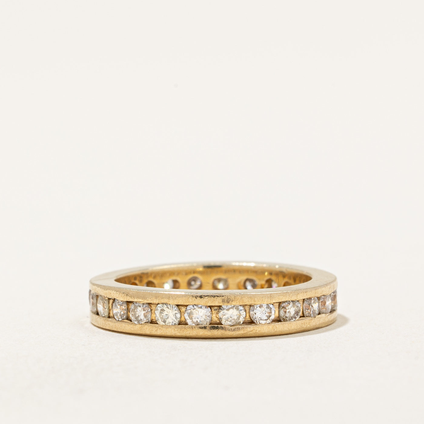 Diamond Eternity Wedding Band | 0.68ctw | SZ 3.25 |