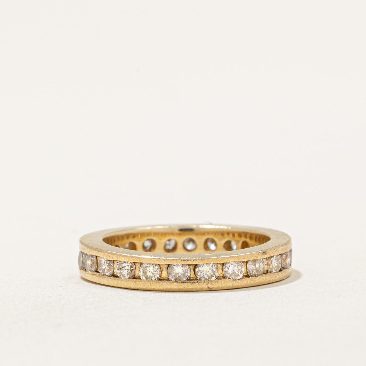 Diamond Eternity Wedding Band | 0.68ctw | SZ 3.25 |