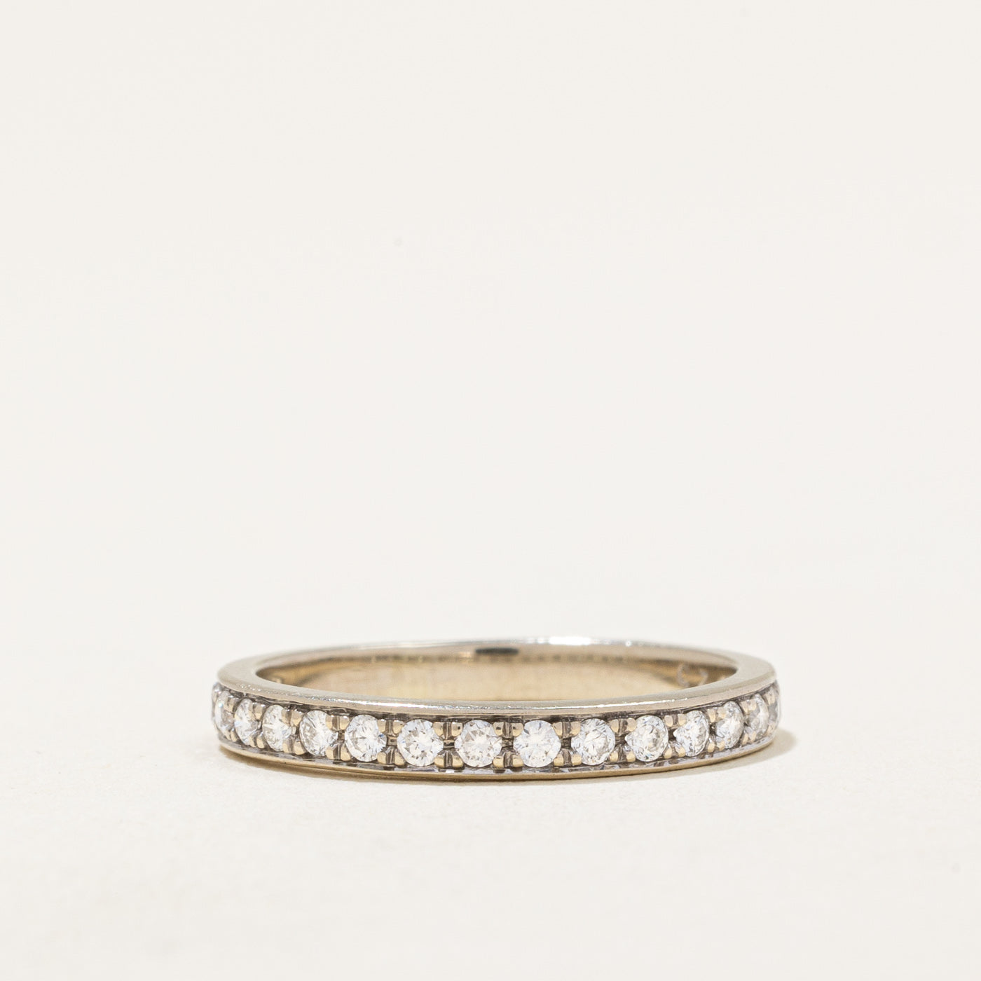 Diamond Semi Eternity Band | 0.22ctw | SZ 4.75 |