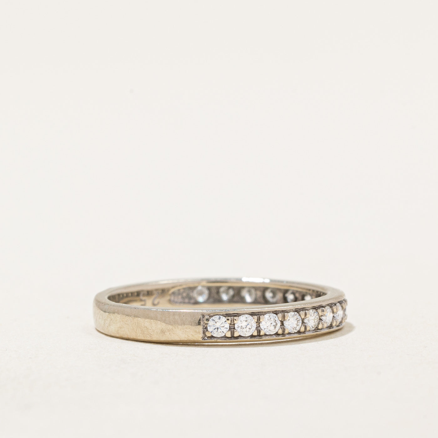 Diamond Semi Eternity Band | 0.22ctw | SZ 4.75 |