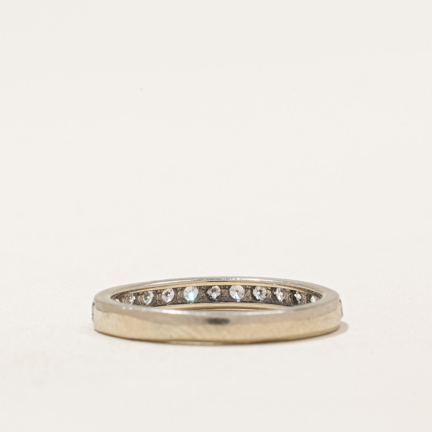 Diamond Semi Eternity Band | 0.22ctw | SZ 4.75 |