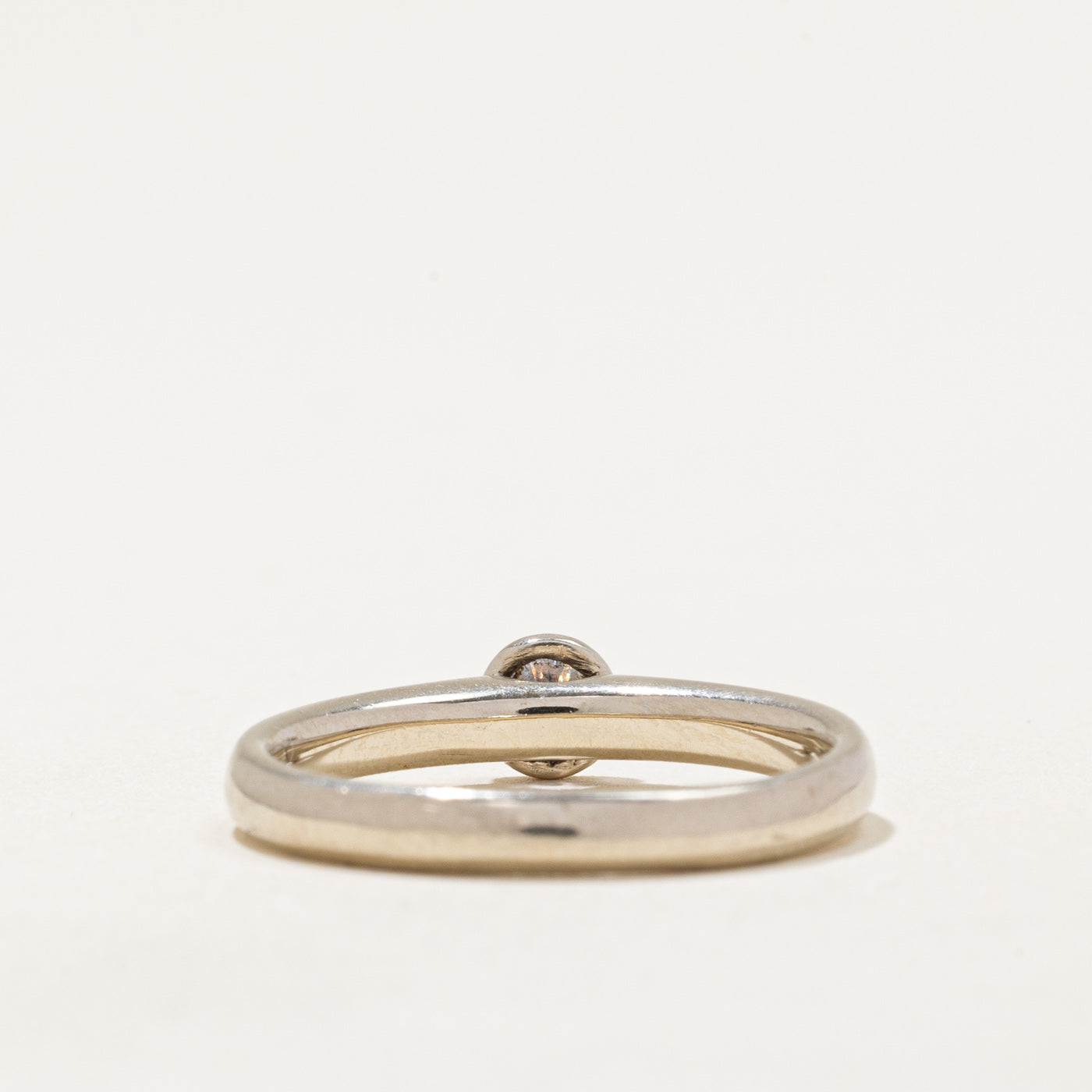 Bague sertie de diamants | 0,15 ct | Taille 6,25 |