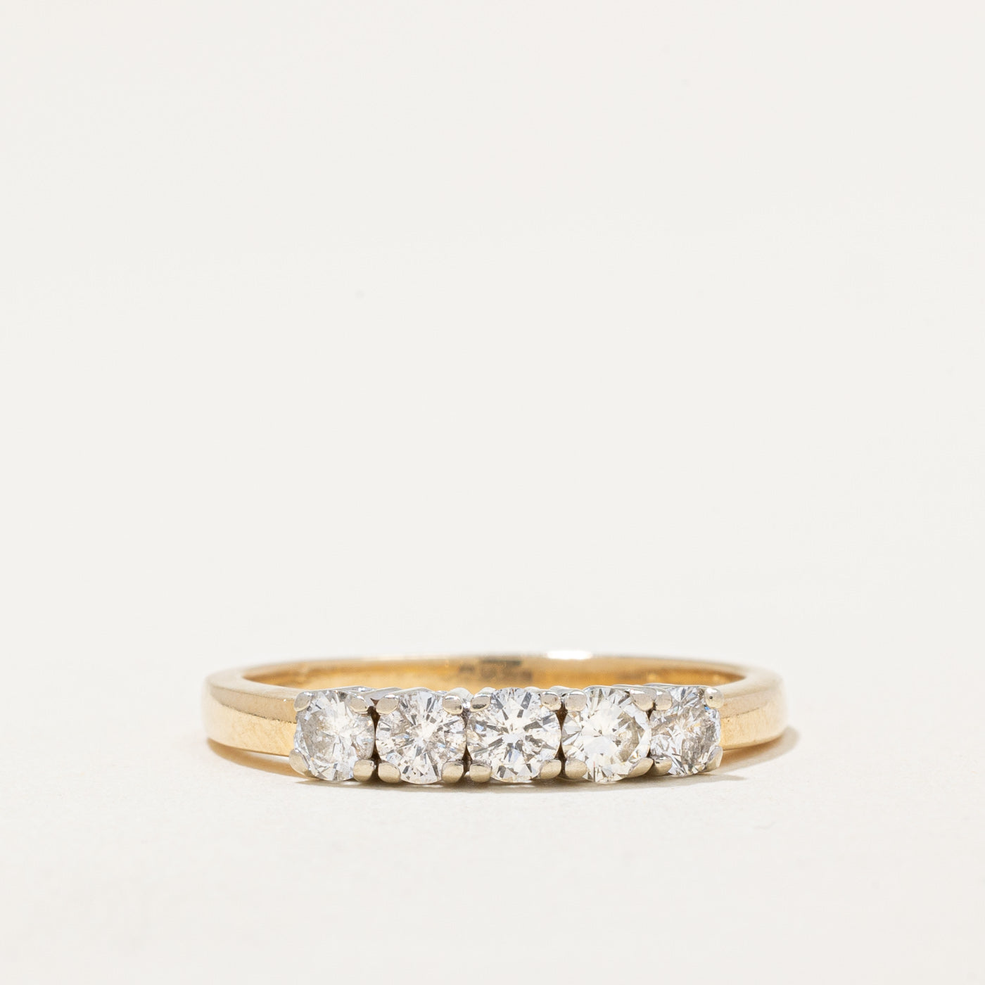 Five Stone Diamond Ring | 0.58ctw | SZ 7.5 |