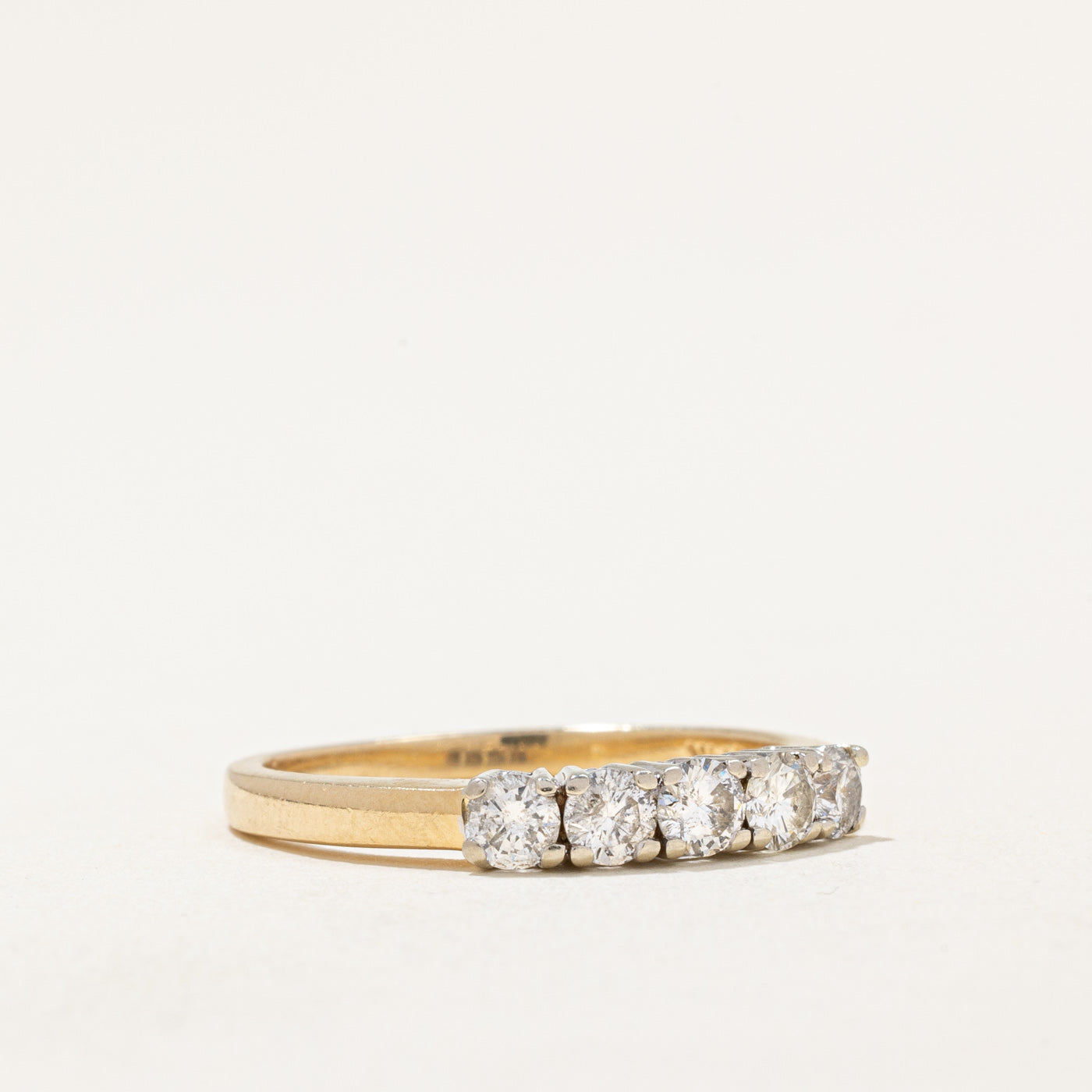 Five Stone Diamond Ring | 0.58ctw | SZ 7.5 |