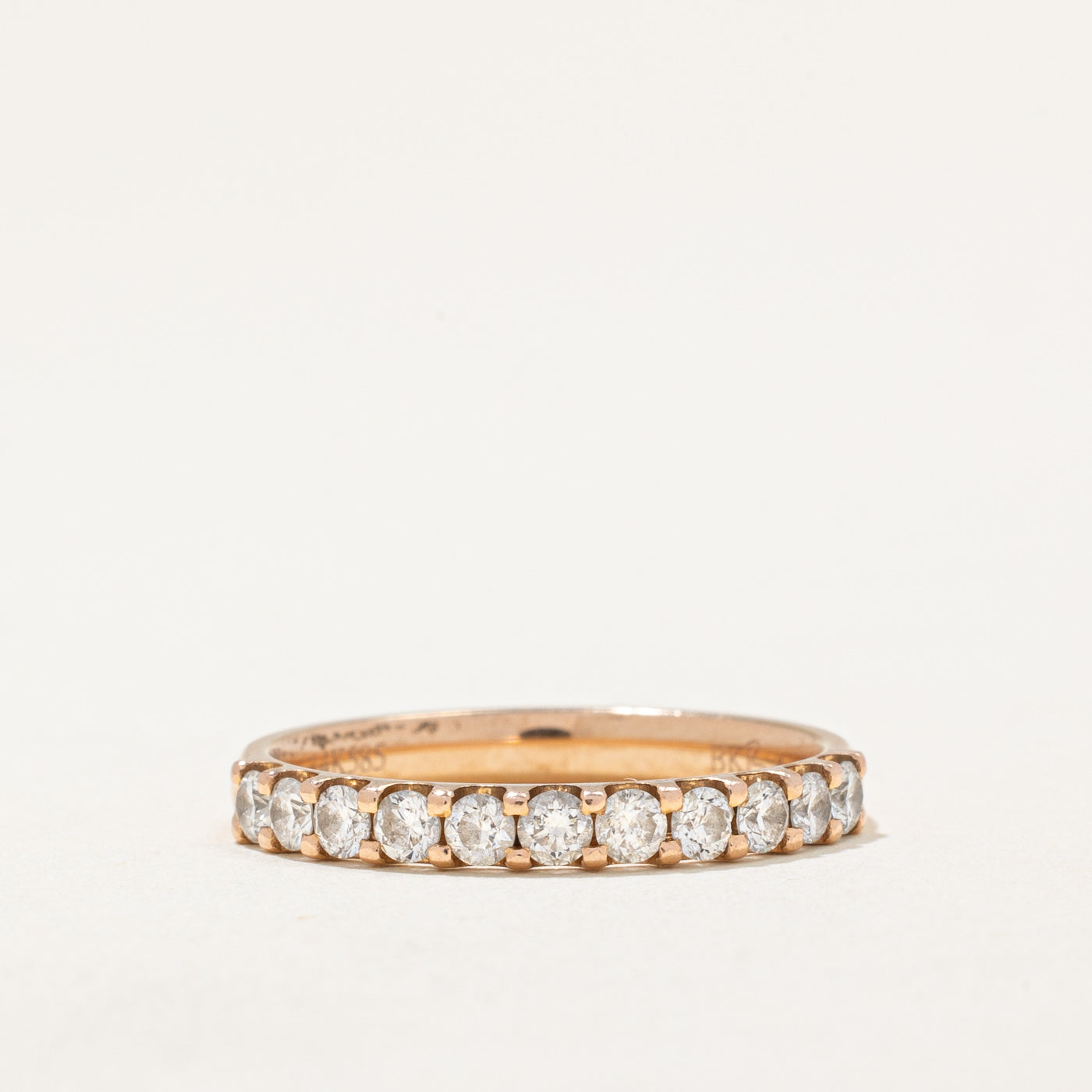Diamond Semi Eternity Band | 0.44ctw | SZ 6.25 |