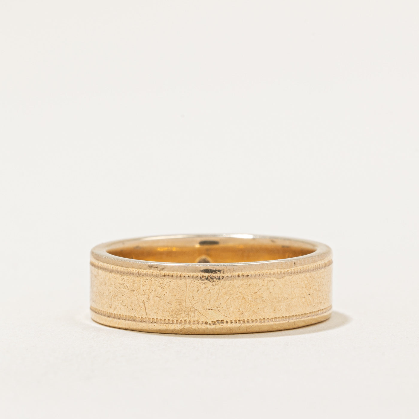 Flush Set Diamond Band | 0.14ctw | SZ 7.25 |
