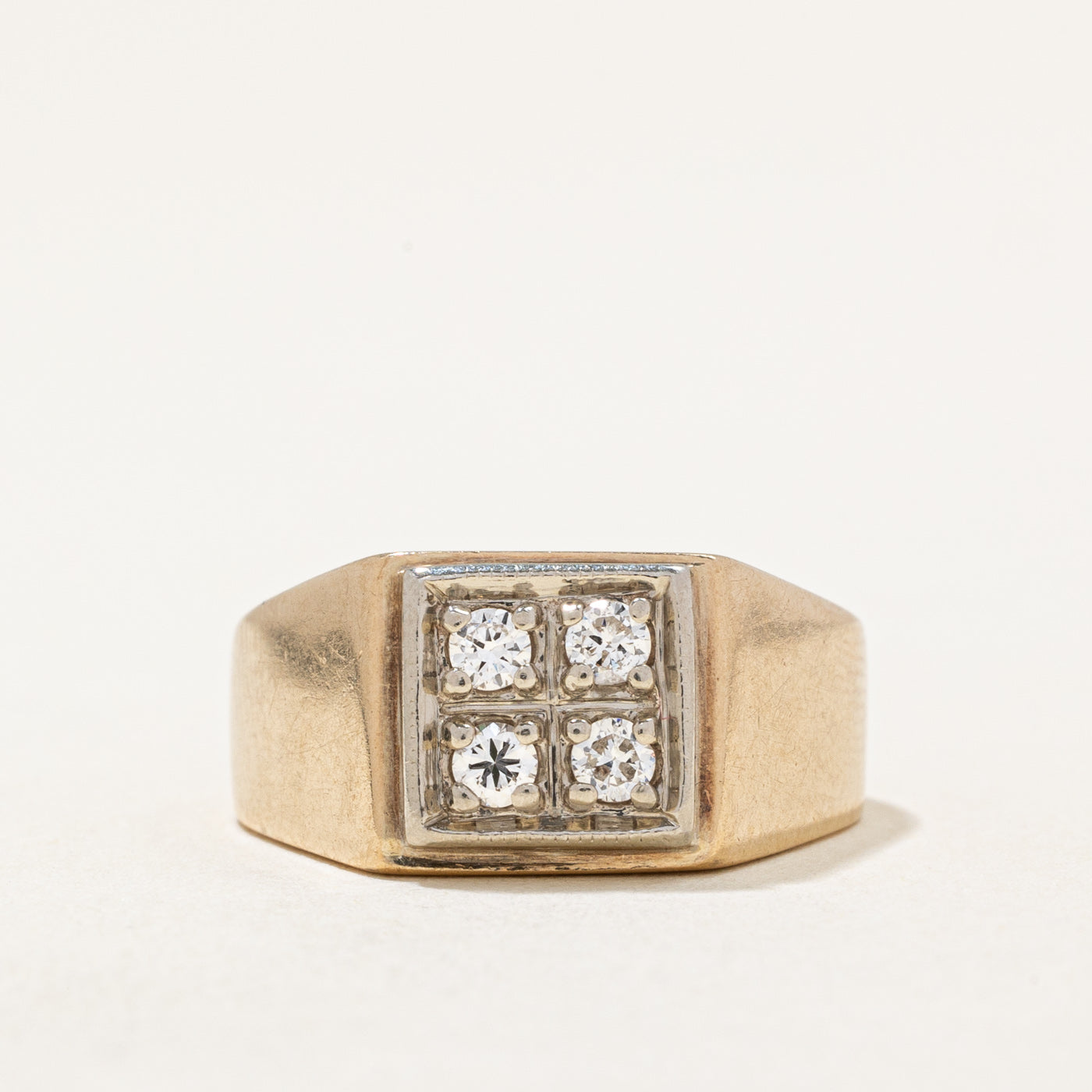 Four Stone Diamond Ring | 0.16ctw | SZ 5.75 |