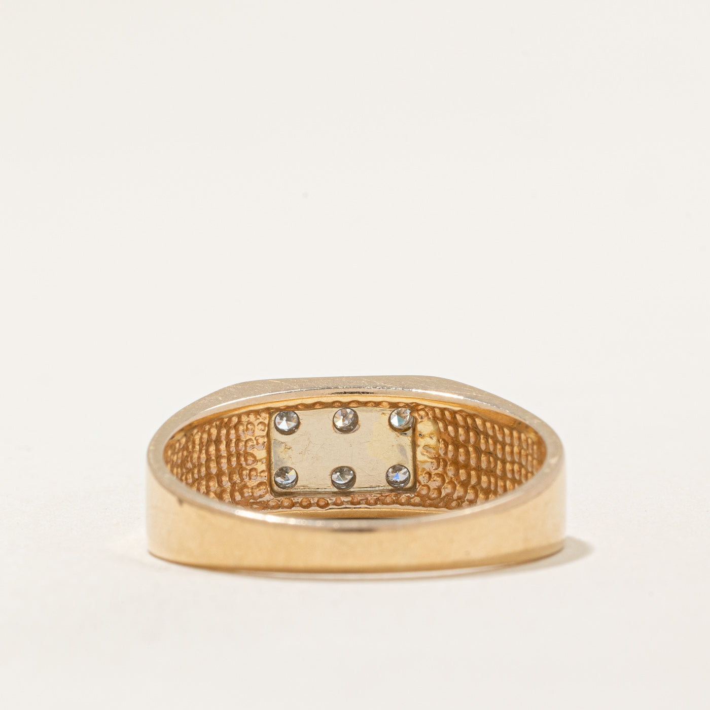 Illusion Set Diamond Ring | 0.09ctw | SZ 9 |