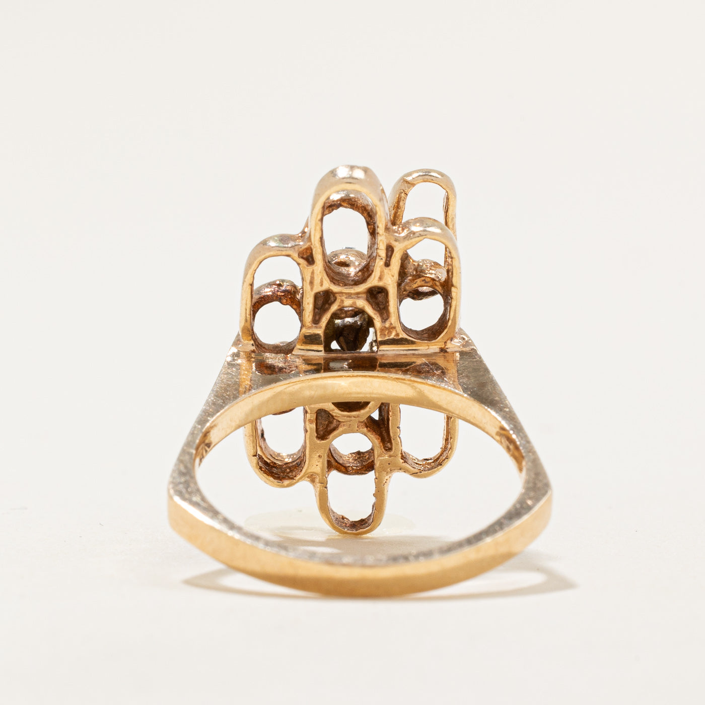 Diamond Cocktail Ring | 0.18ct | SZ 6.75 |