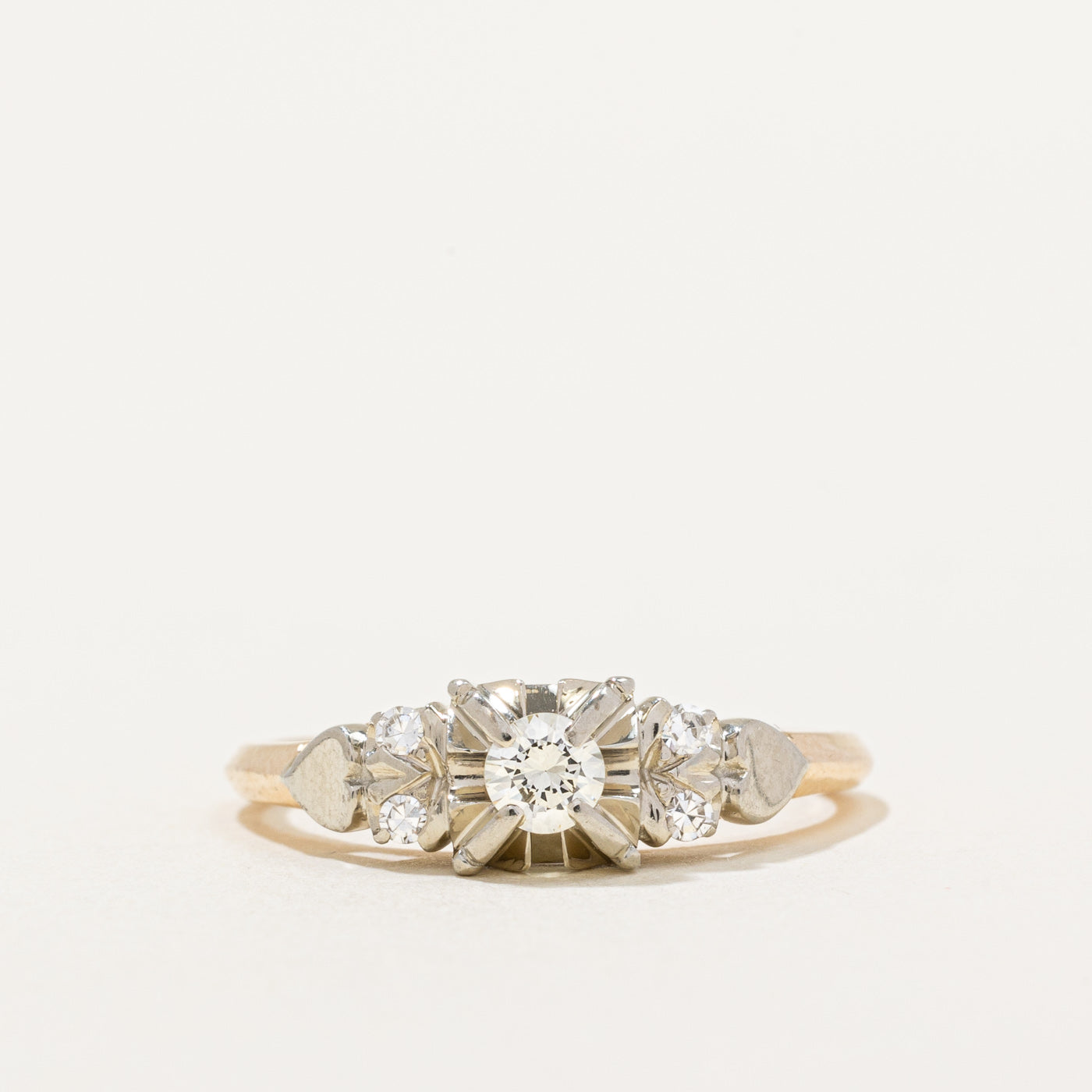 Diamond Engagement Ring | 0.22ctw | SZ 6.5 |