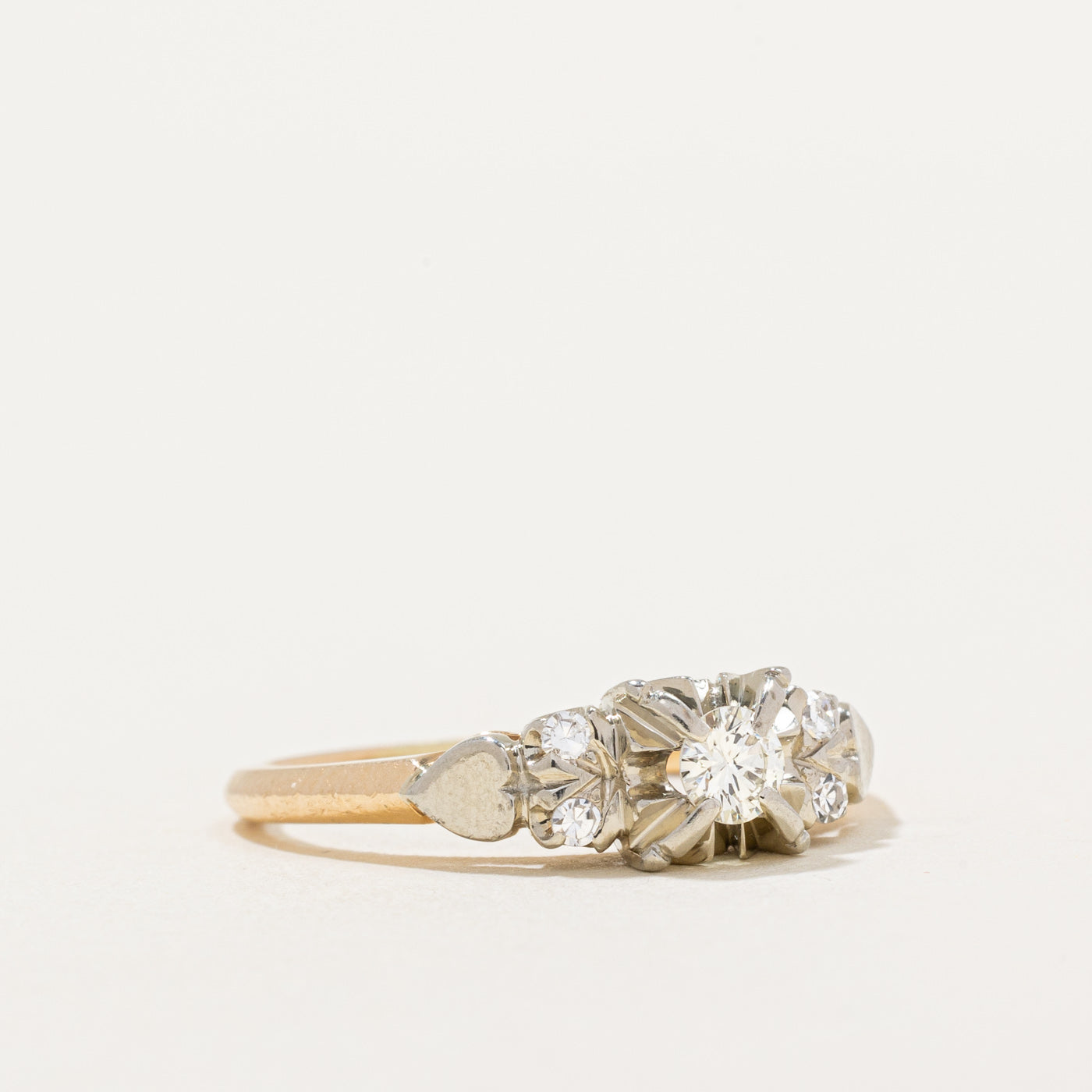 Diamond Engagement Ring | 0.22ctw | SZ 6.5 |