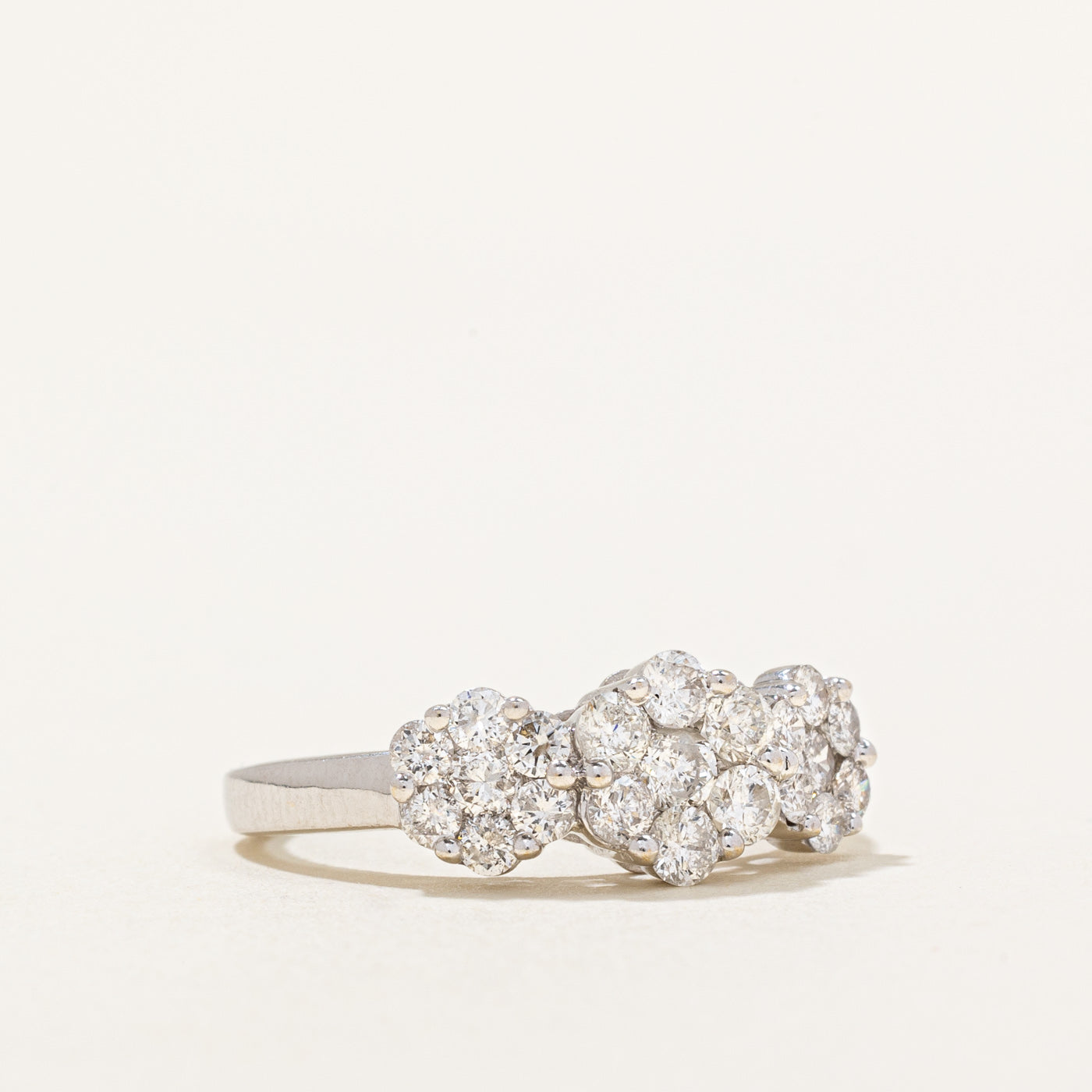 Diamond Cluster Ring | 0.89ctw | SZ 5.25 |