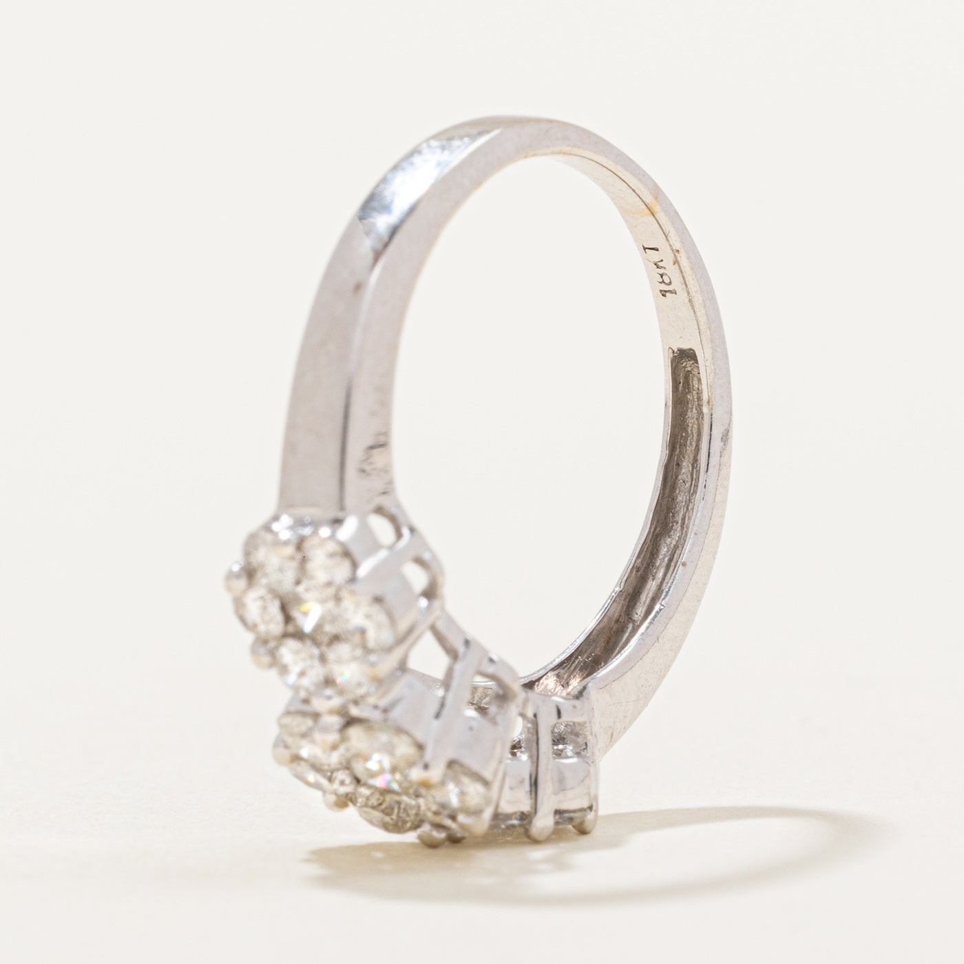 Diamond Cluster Ring | 0.89ctw | SZ 5.25 |