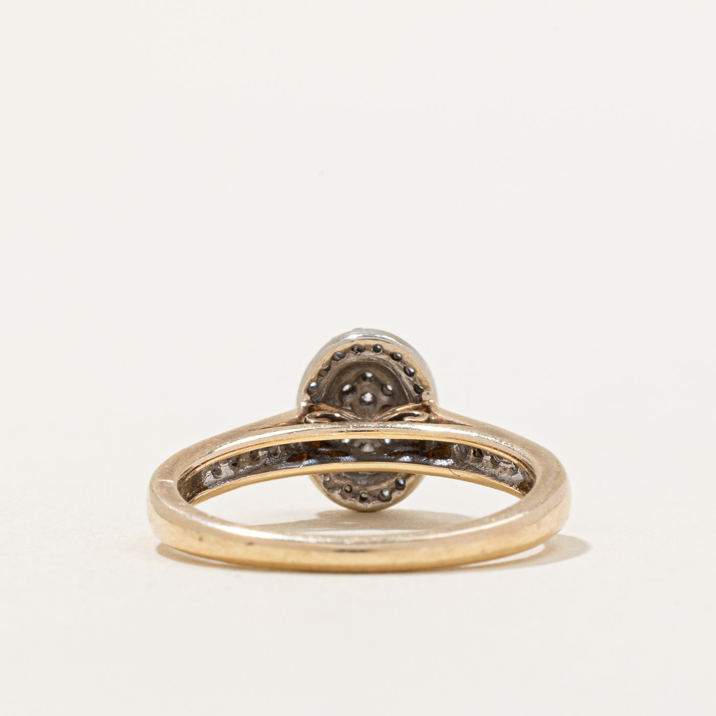 Pave Set Diamond Ring | 0.25ctw | SZ 5.5 |