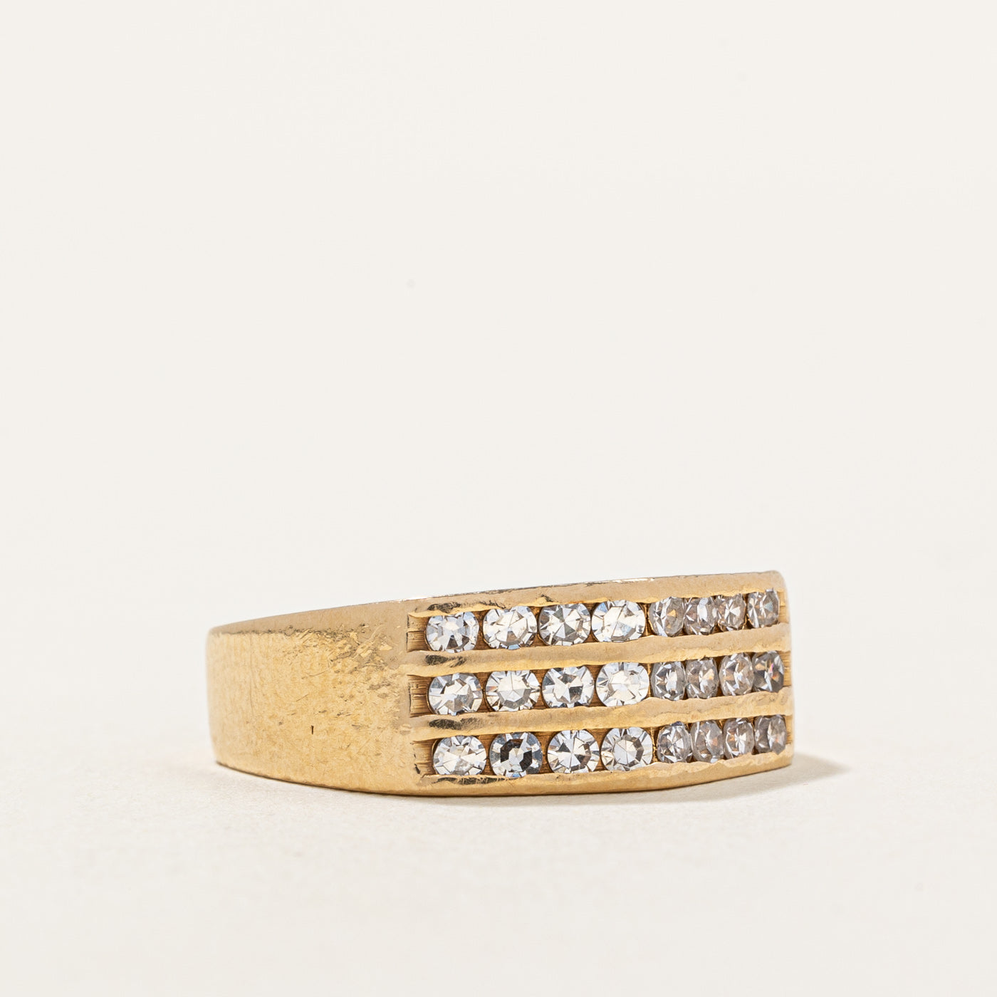 Channel Set Diamond Ring | 0.60ctw | SZ 5.5 |