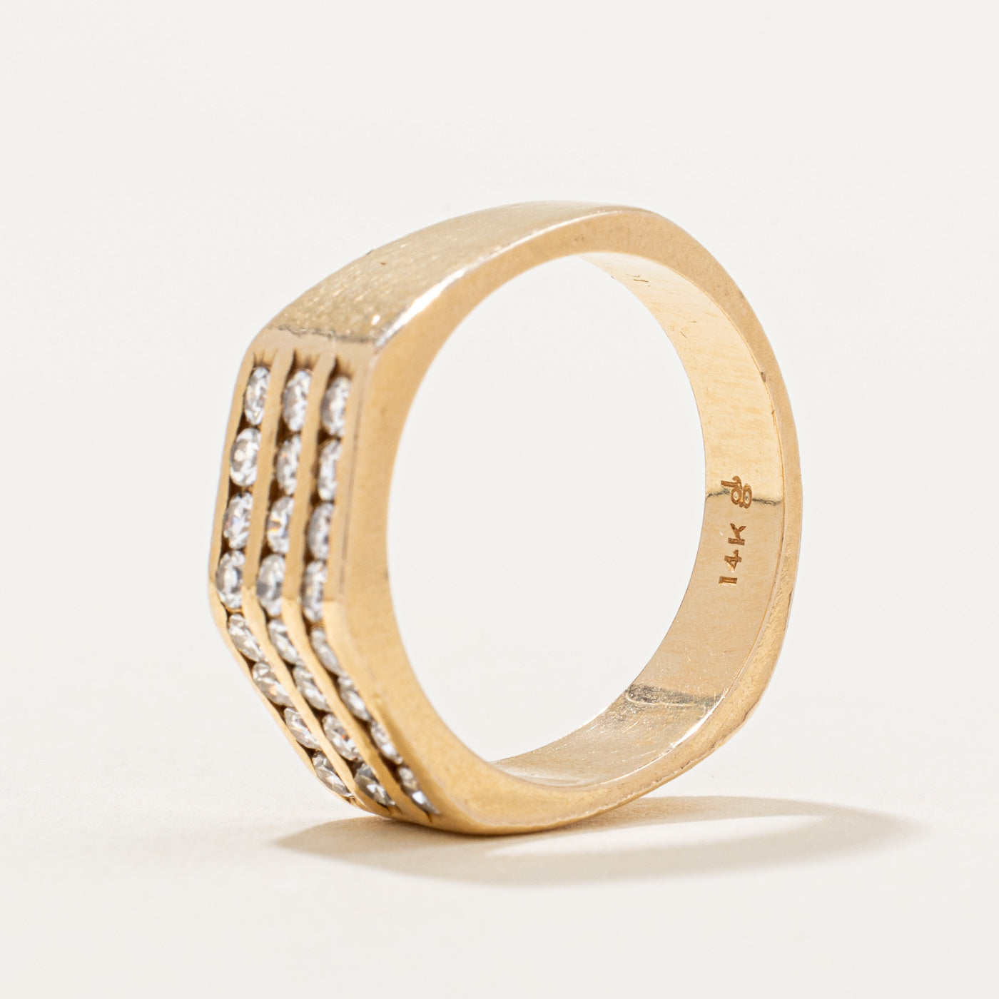 Channel Set Diamond Ring | 0.60ctw | SZ 5.5 |