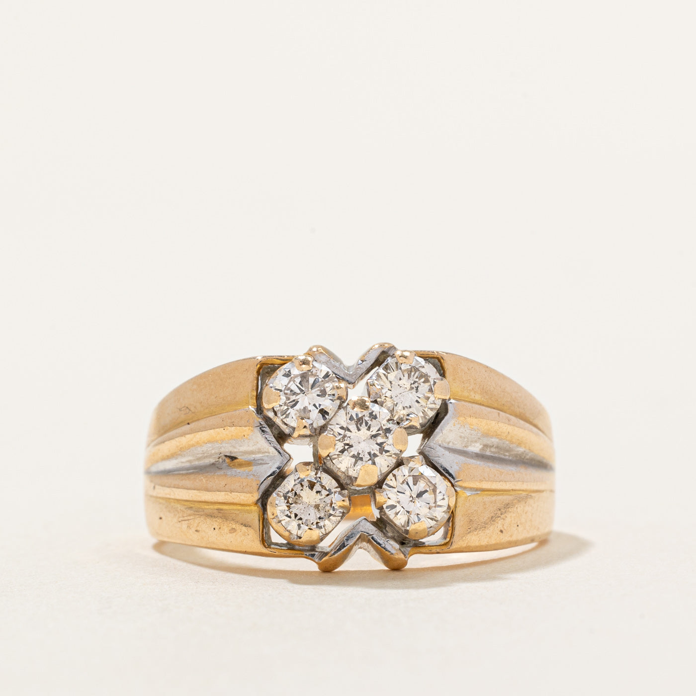 Diamond Cocktail Ring | 0.76ctw | SZ 9.25 |