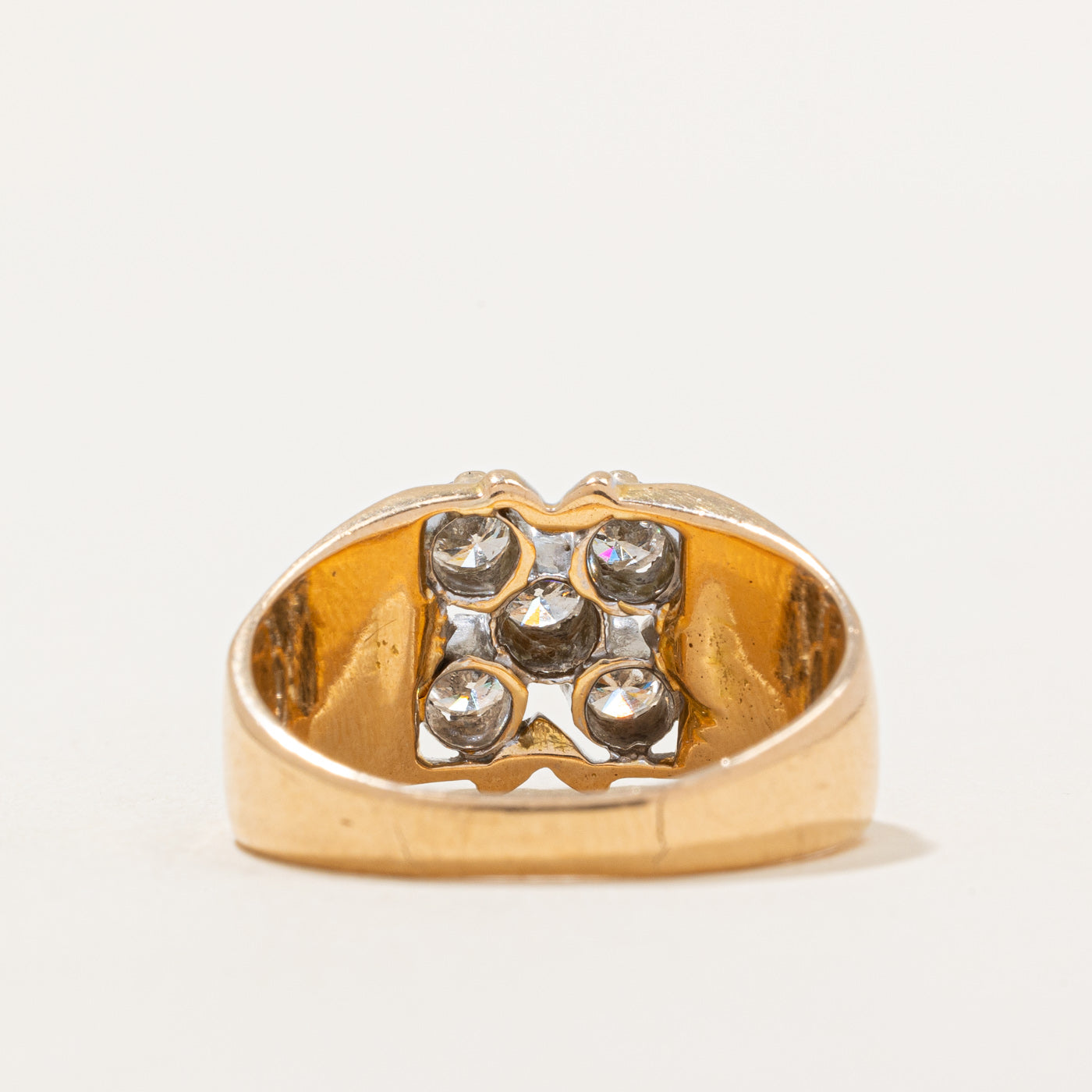 Diamond Cocktail Ring | 0.76ctw | SZ 9.25 |