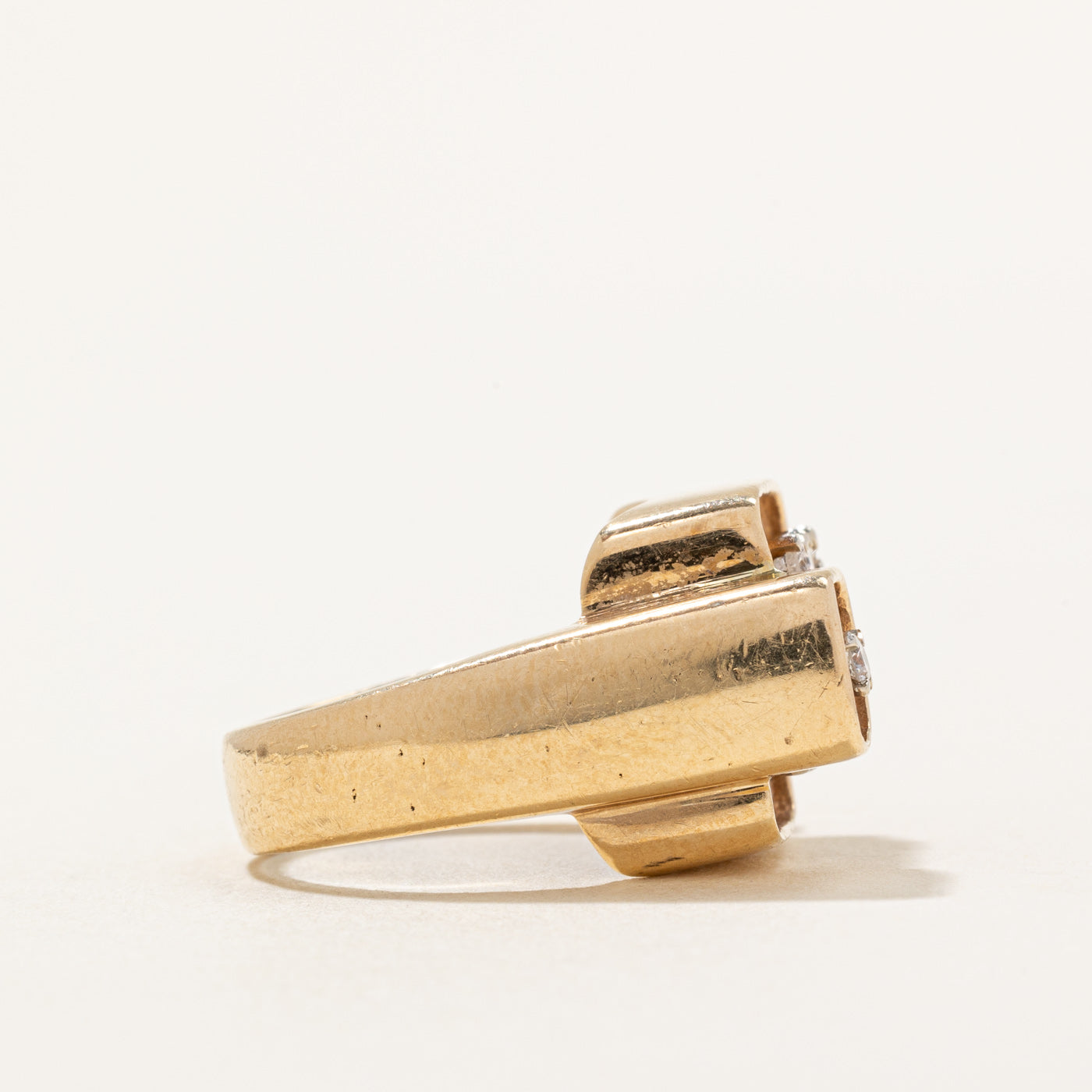 Abstract Diamond Ring | 0.26ctw | SZ 5.5 |