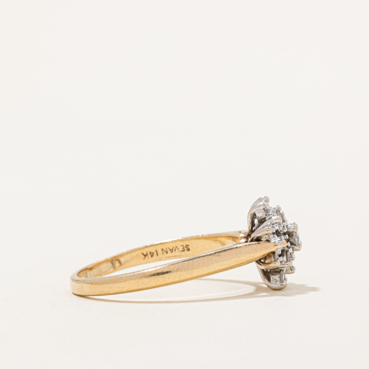 Diamond Cocktail Ring | 0.35ctw | SZ 9 |