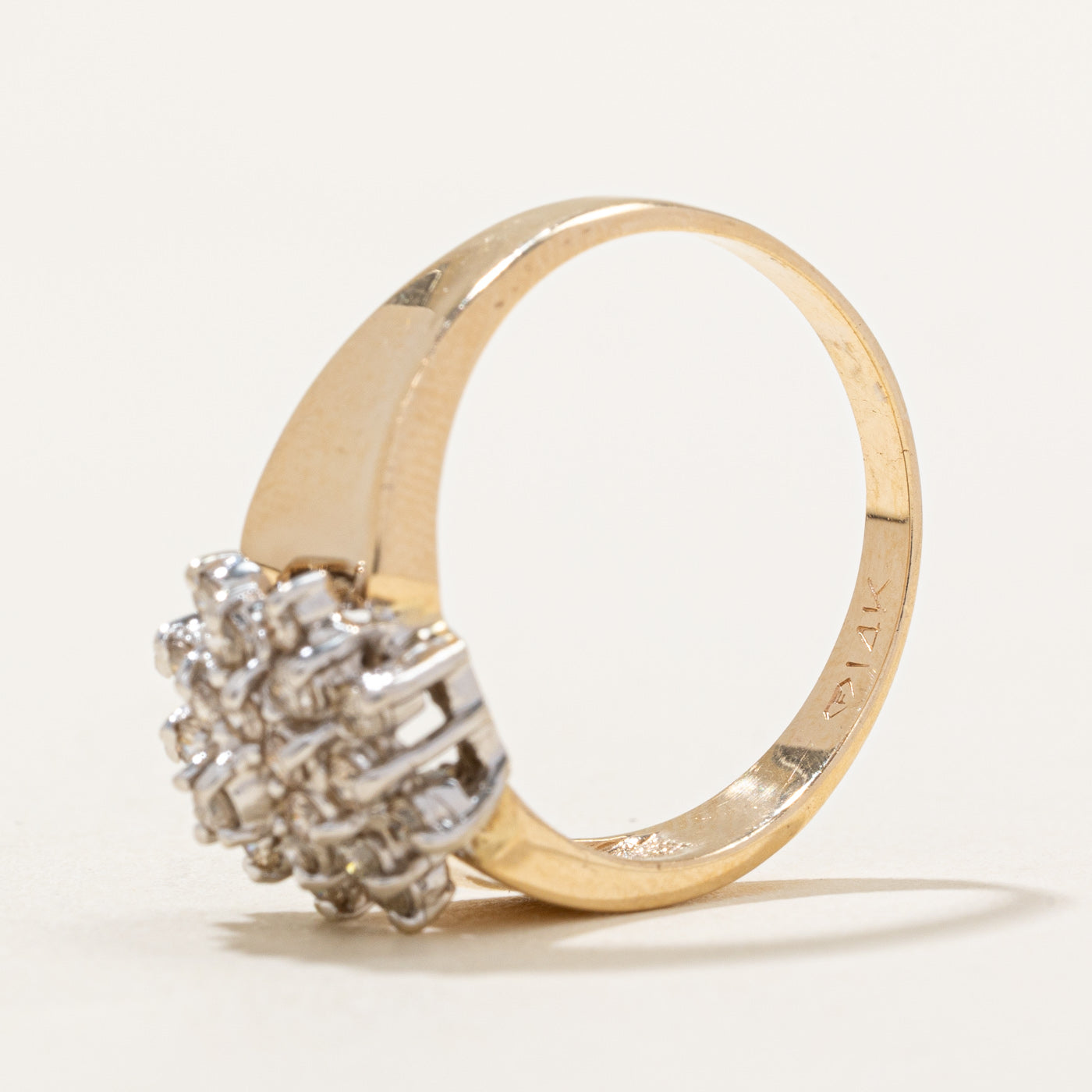 Diamond Cocktail Ring | 0.50ctw | SZ 8 |