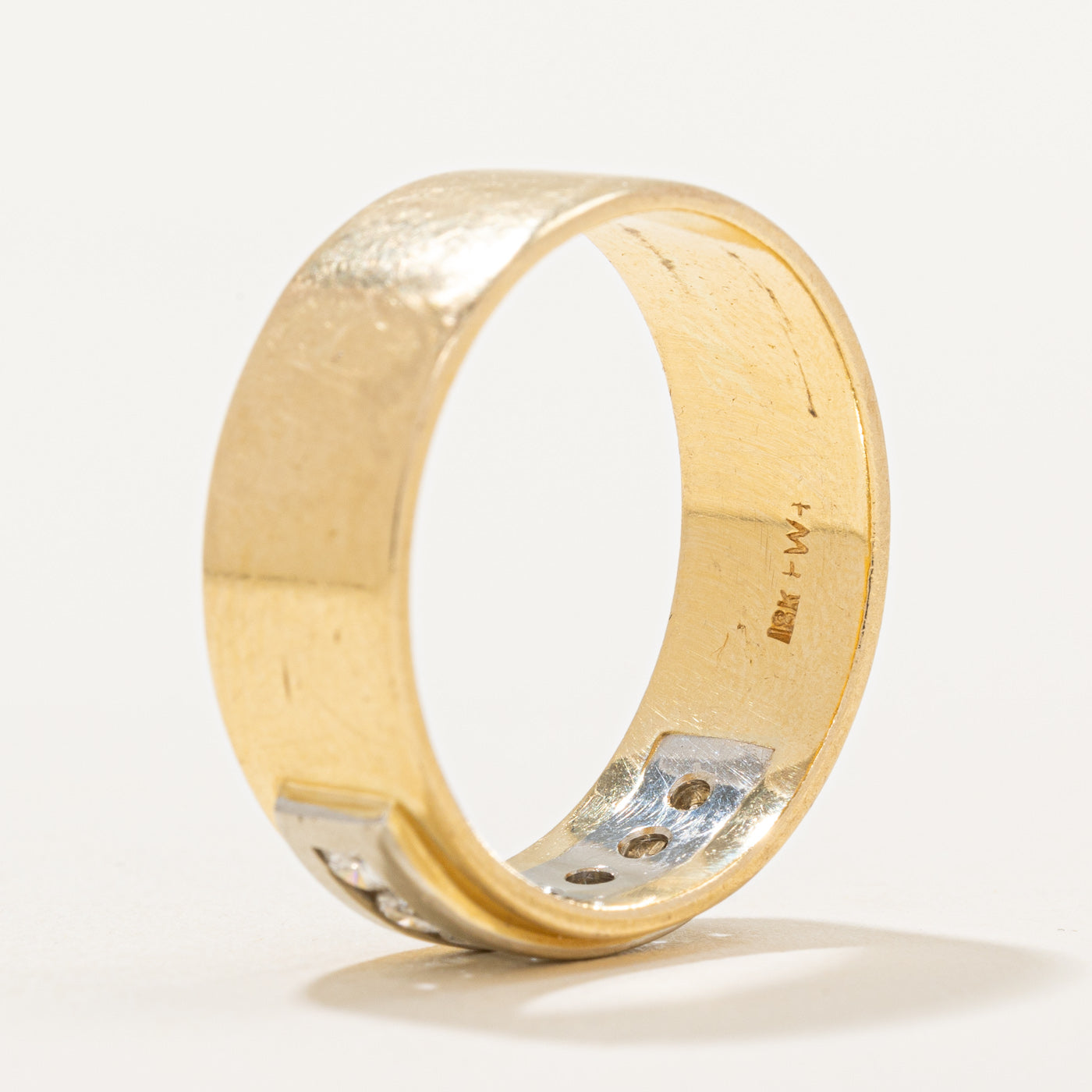 Channel Set Diamond Band | 0.35ctw | SZ 10.5 |