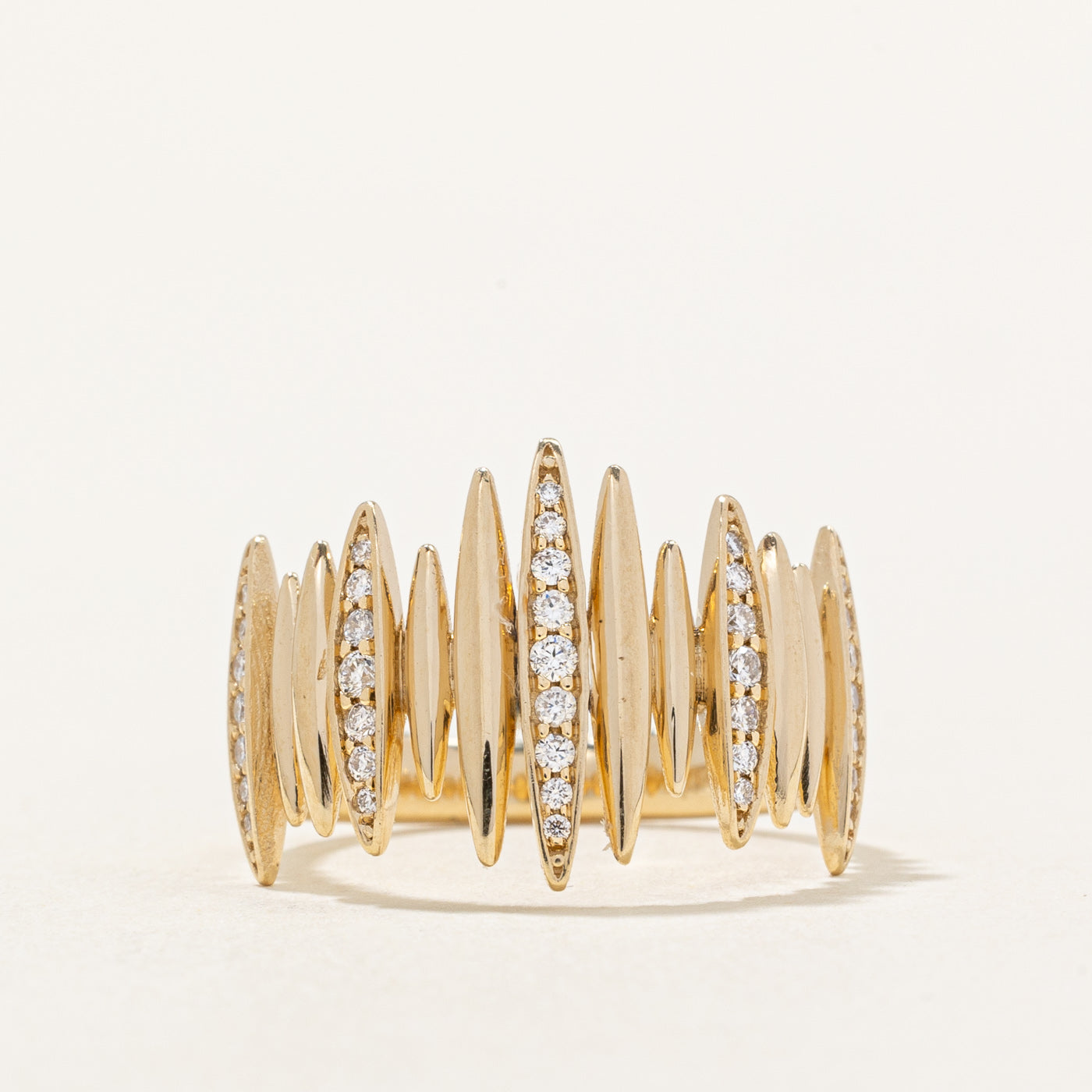 Diamond Cocktail Ring | 0.16ctw | SZ 5.25 |