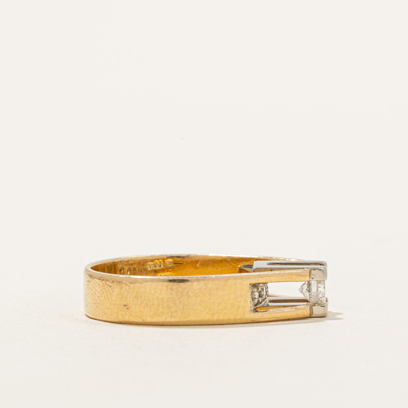 High & Tension Set Diamond Ring | 0.39ctw | SZ 5.25 |