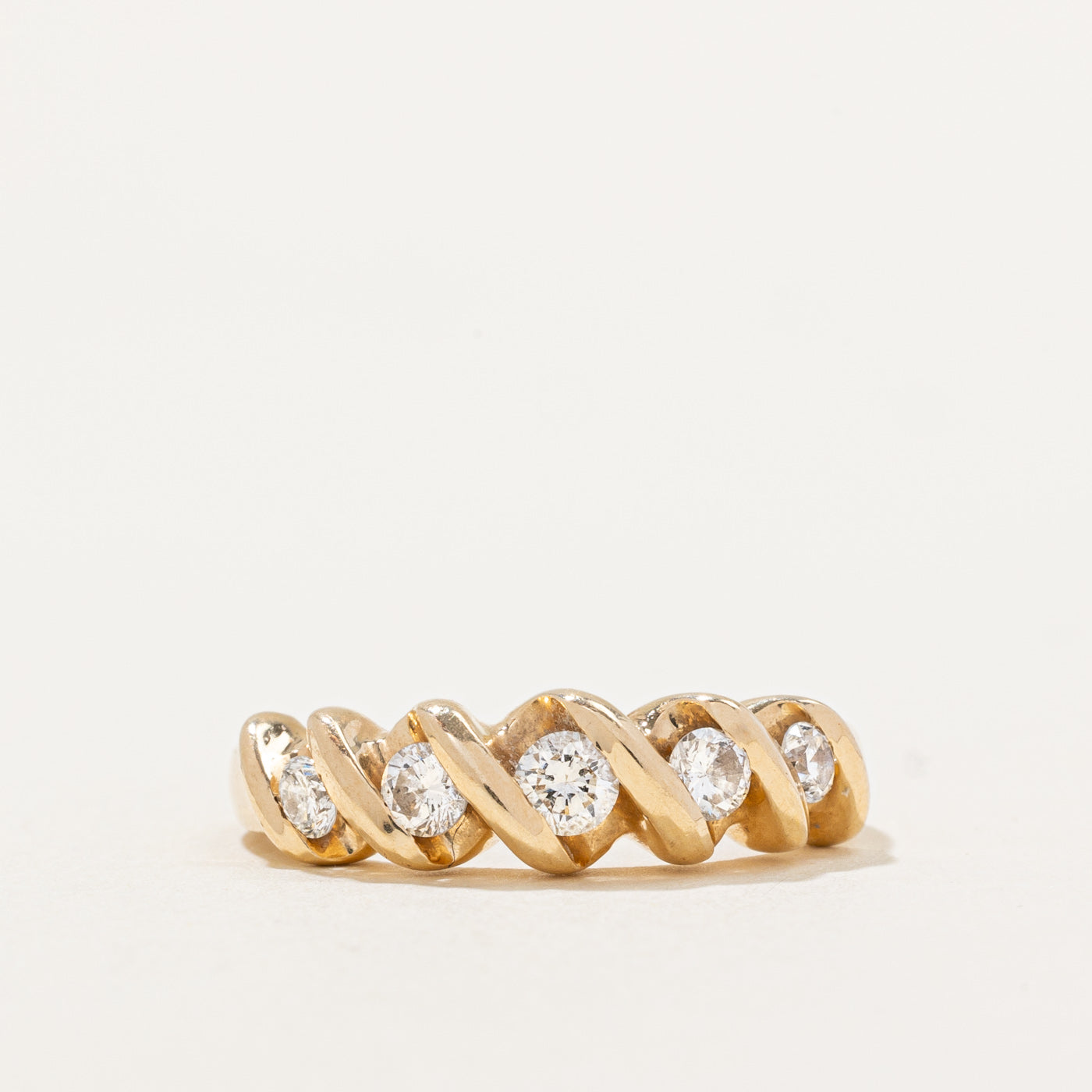 Five Stone Diamond Ring | 0.43ctw | SZ 6.5 |