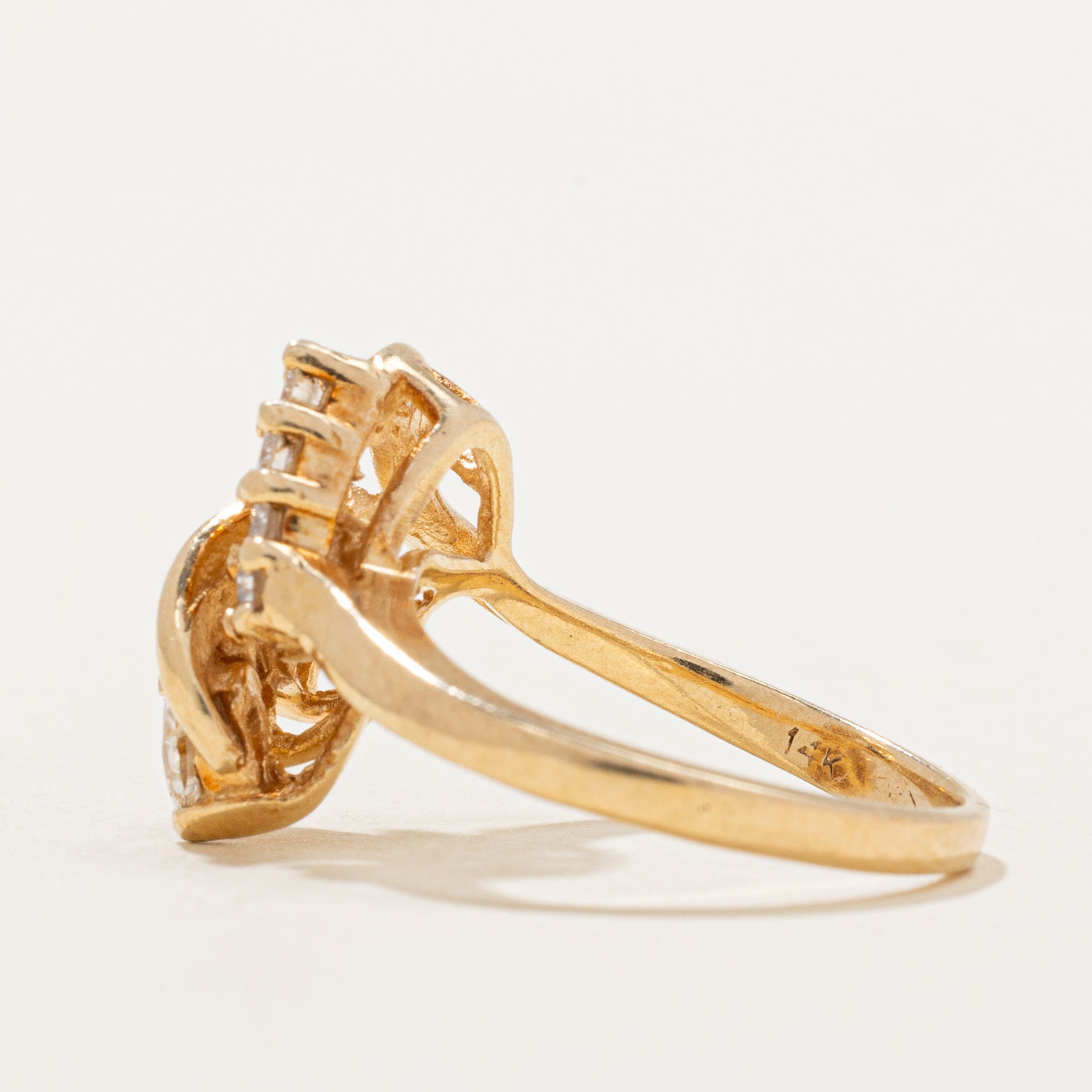 Diamond Cocktail Ring | 0.56ctw | SZ 4.75 |