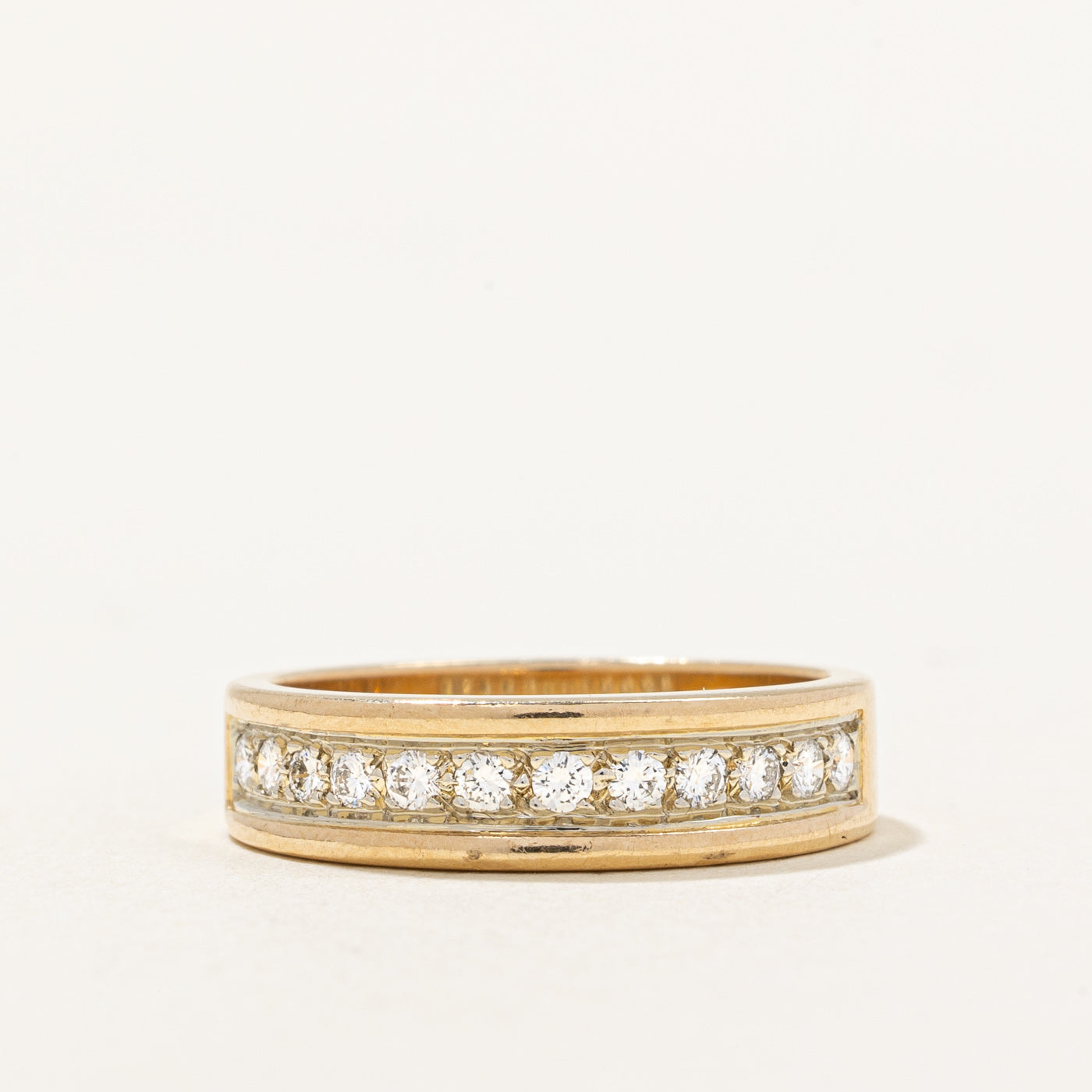 Illusion Set Semi Eternity Diamond Band | 0.25ctw | SZ 6 |