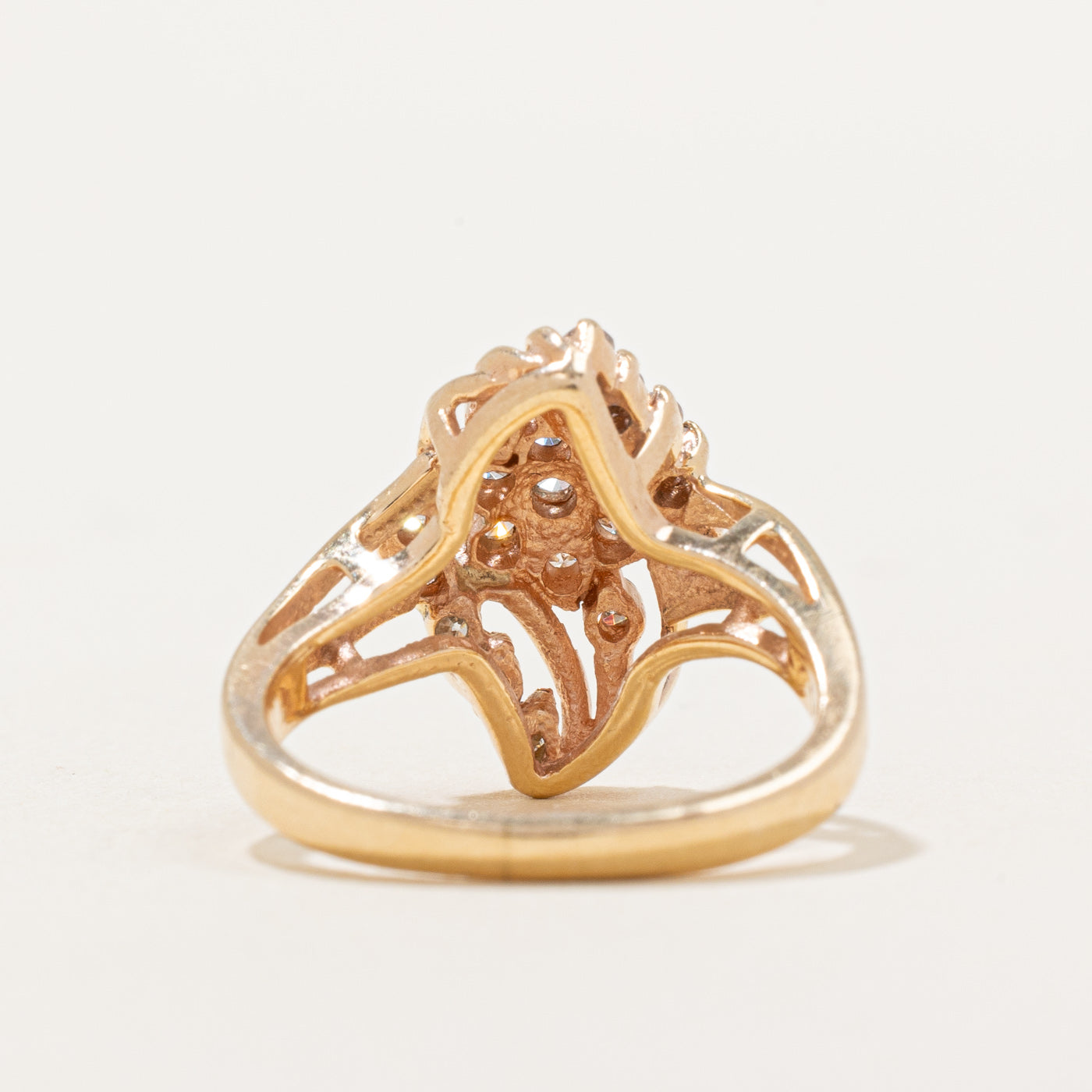Diamond Cocktail Ring | 0.50ctw | SZ 4.5 |