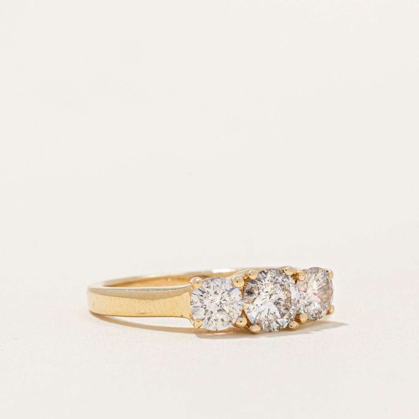 Three Stone Diamond Ring | 1.00ctw | SZ 5.25 |