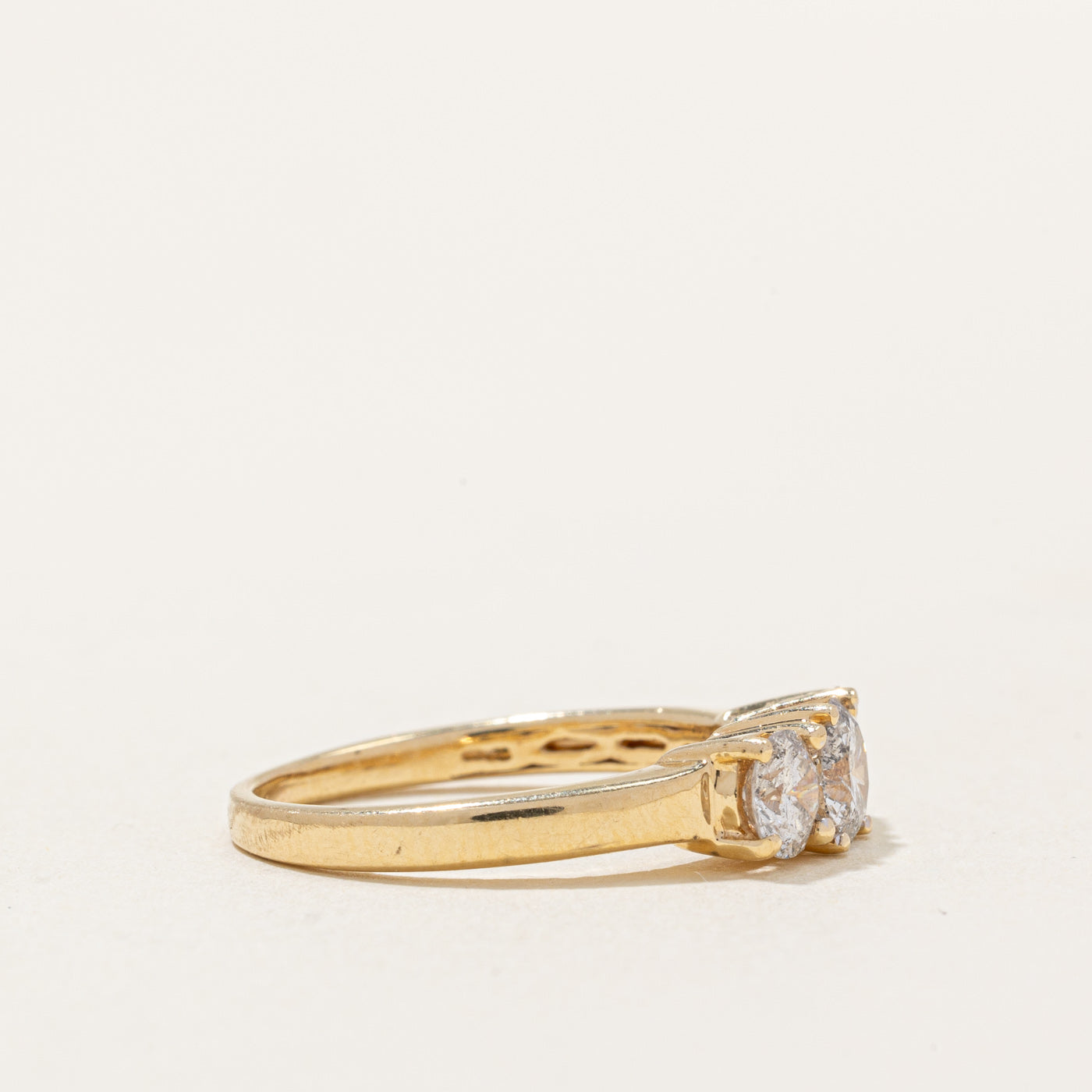 Three Stone Diamond Ring | 1.00ctw | SZ 5.25 |