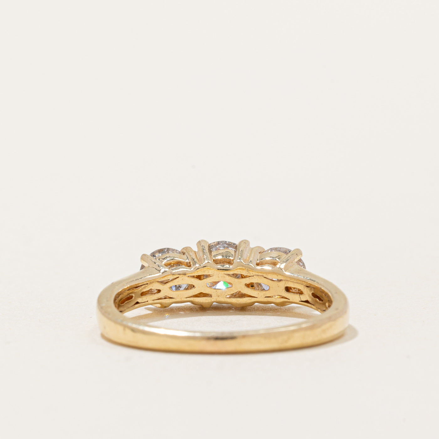 Three Stone Diamond Ring | 1.00ctw | SZ 5.25 |