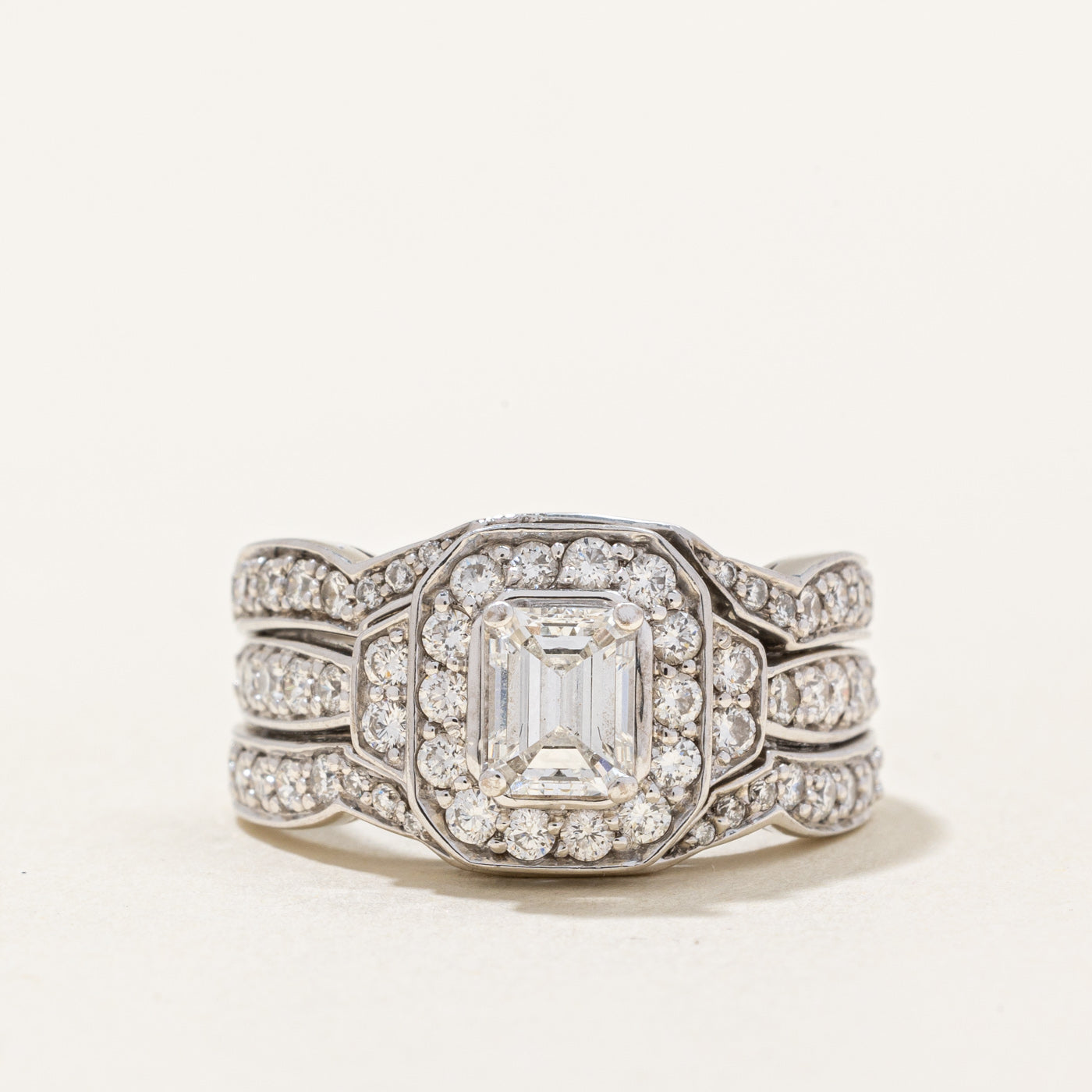 Alliance sertie de diamants | 1,00 ct | Taille 6 |