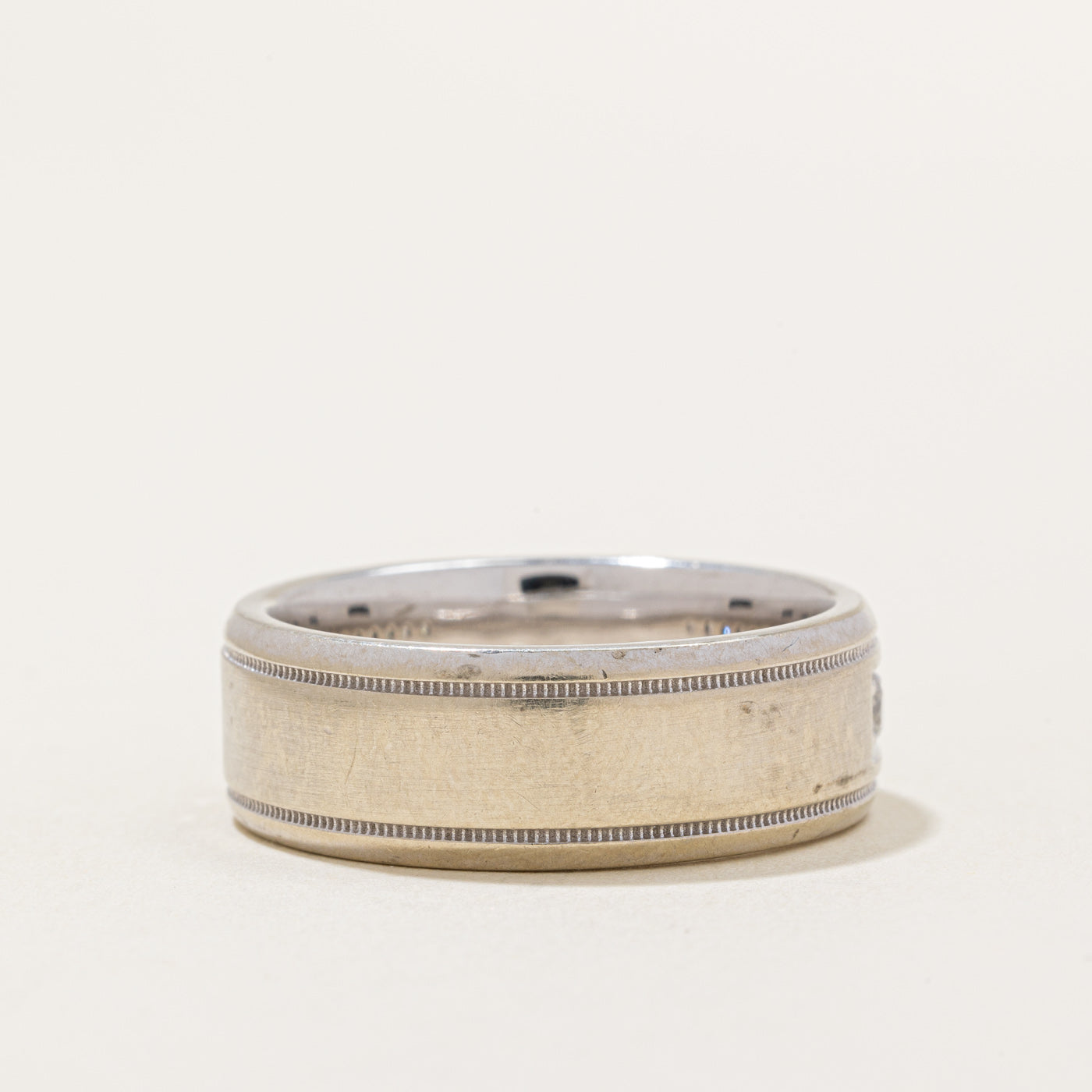 Semi Eternity Diamond Cigar Band | 1.00ctw | SZ 12.75 |