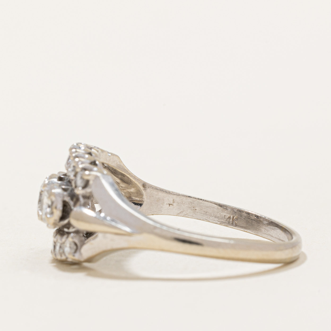 Diamond Cocktail Ring | 0.70ctw | SZ 9.75 |