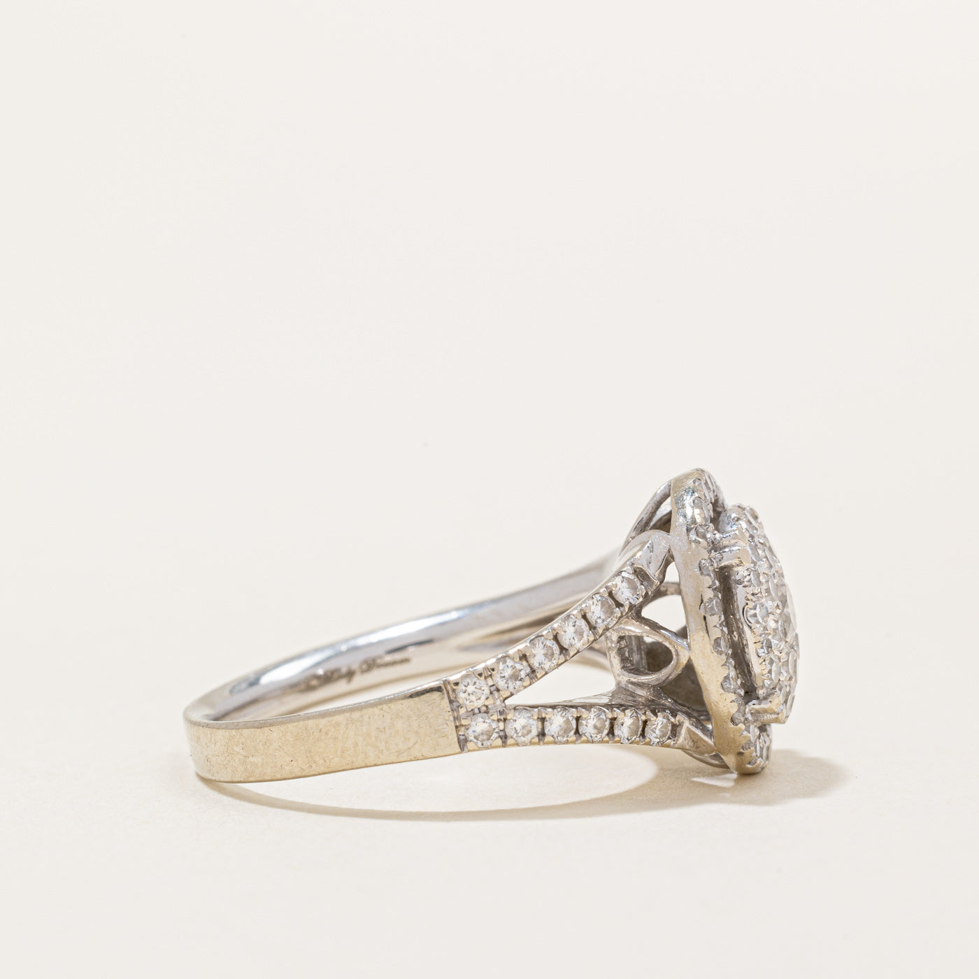 Diamond Cluster Cocktail Ring | 1.00ctw | SZ 6.5 |