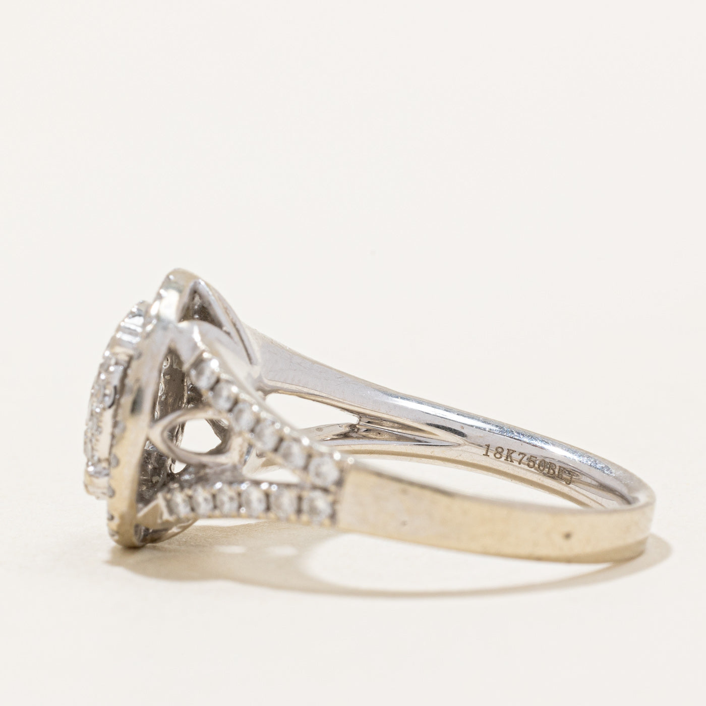 Diamond Cluster Cocktail Ring | 1.00ctw | SZ 6.5 |