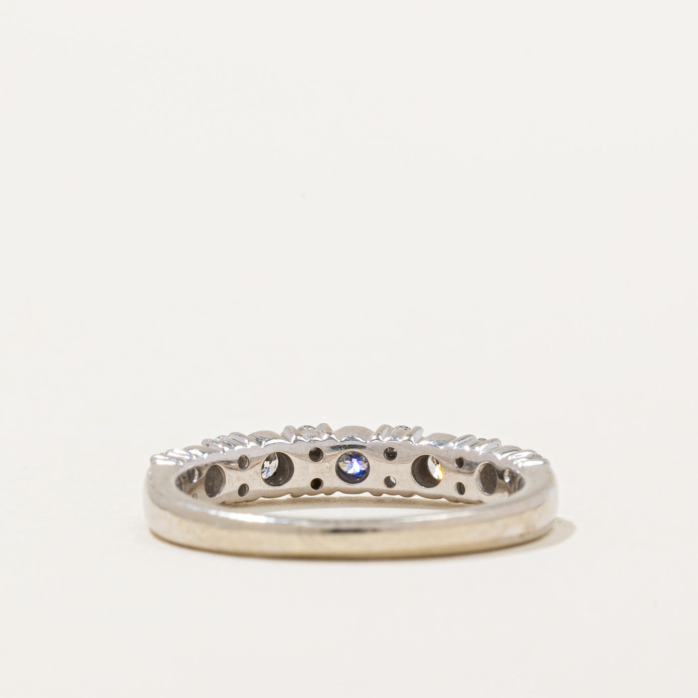 Semi Eternity Illusion Set Diamond Band | 0.33ctw | SZ 5.25 |