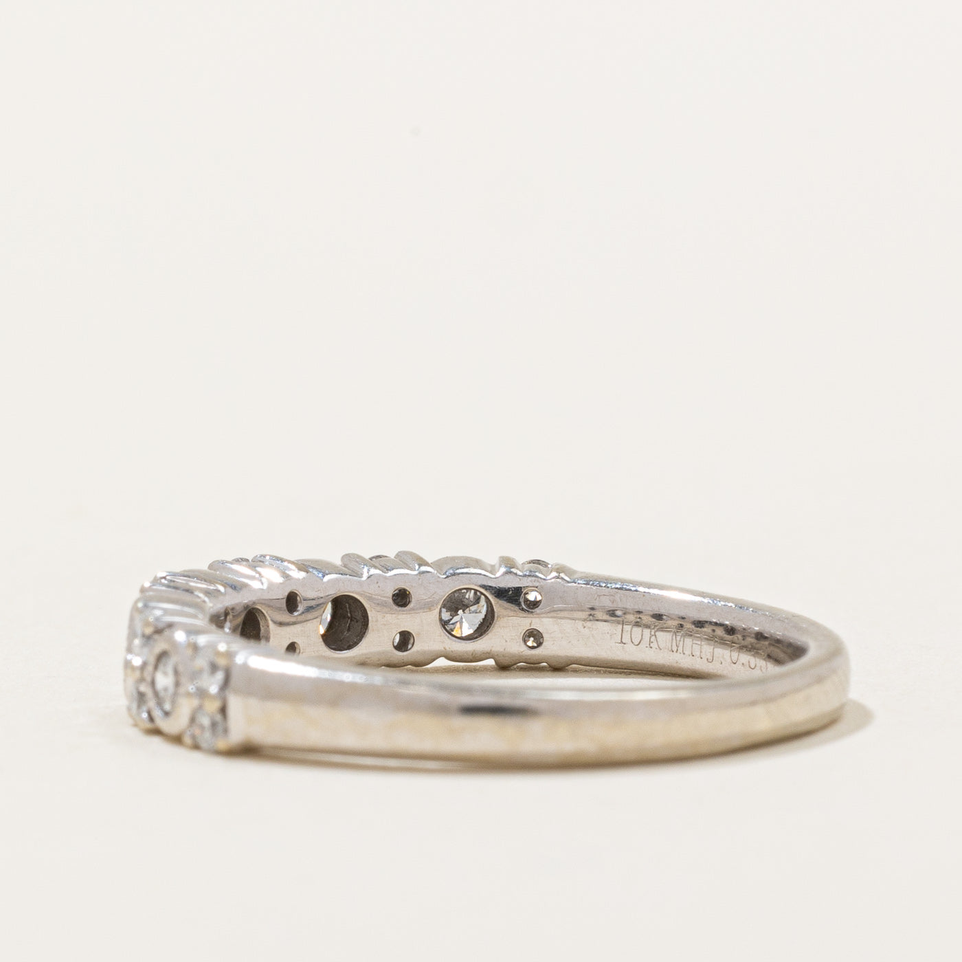 Semi Eternity Illusion Set Diamond Band | 0.33ctw | SZ 5.25 |