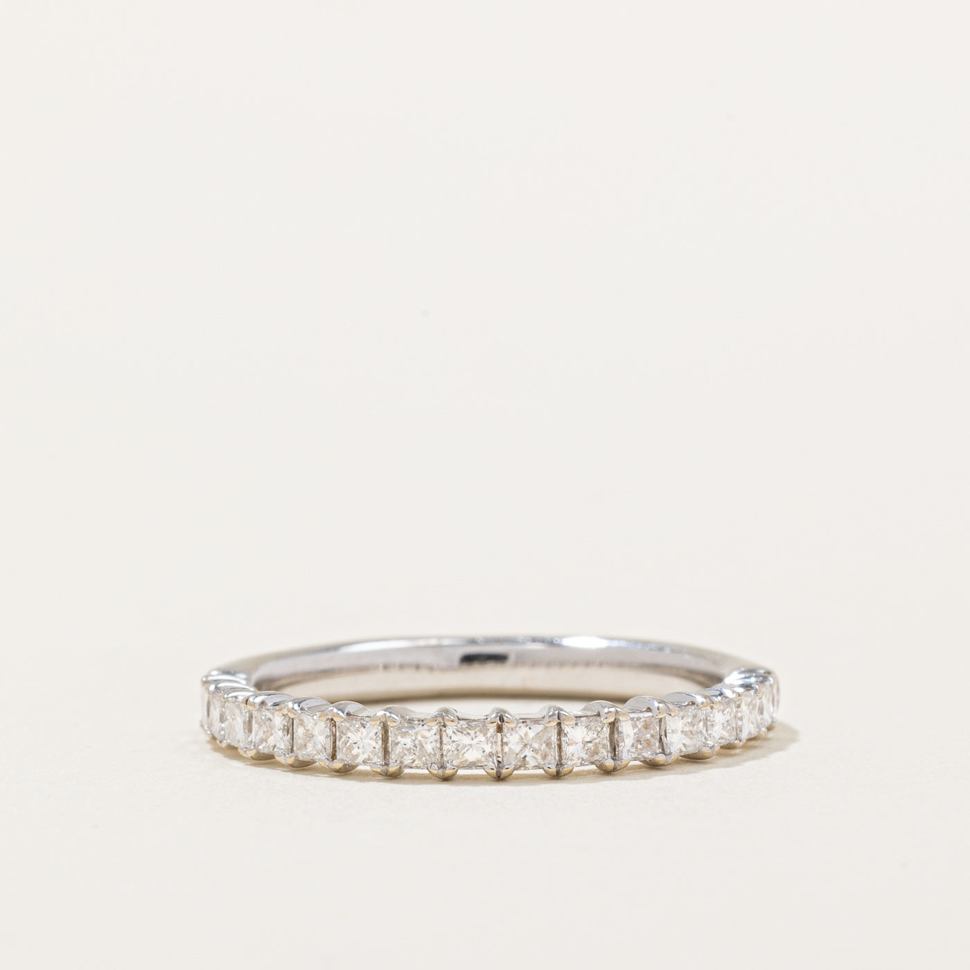 Semi Eternity Princess Cut Diamond Band | 0.35ctw | SZ 6 |