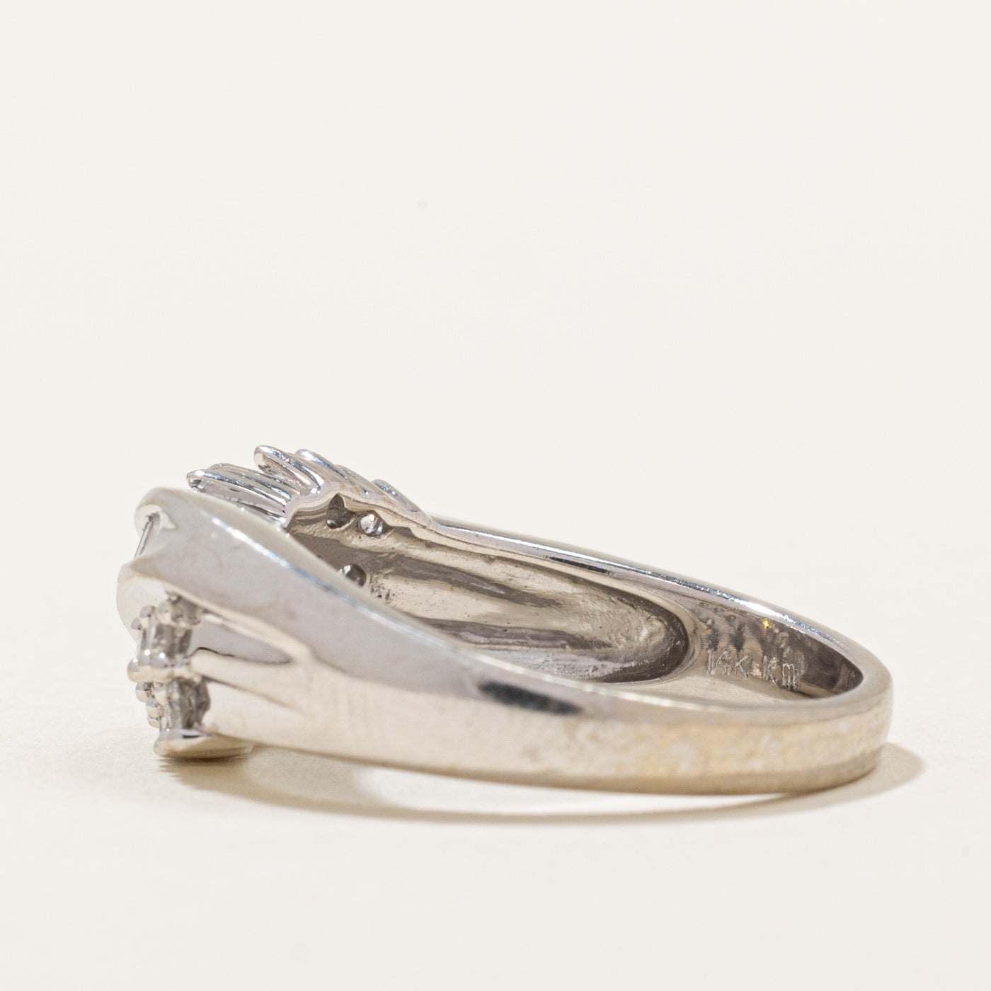 Diamond Waterfall Ring | 0.47ctw | SZ 6.75 |