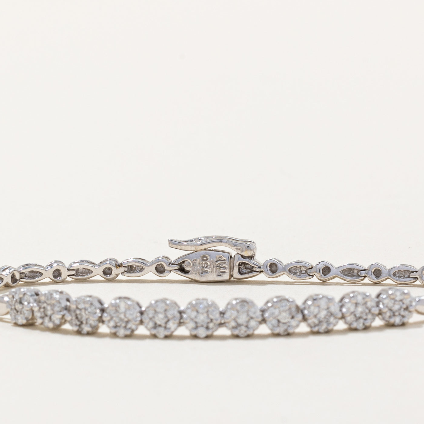 Diamond Cluster Bracelet | 0.50ctw | 6.25" |